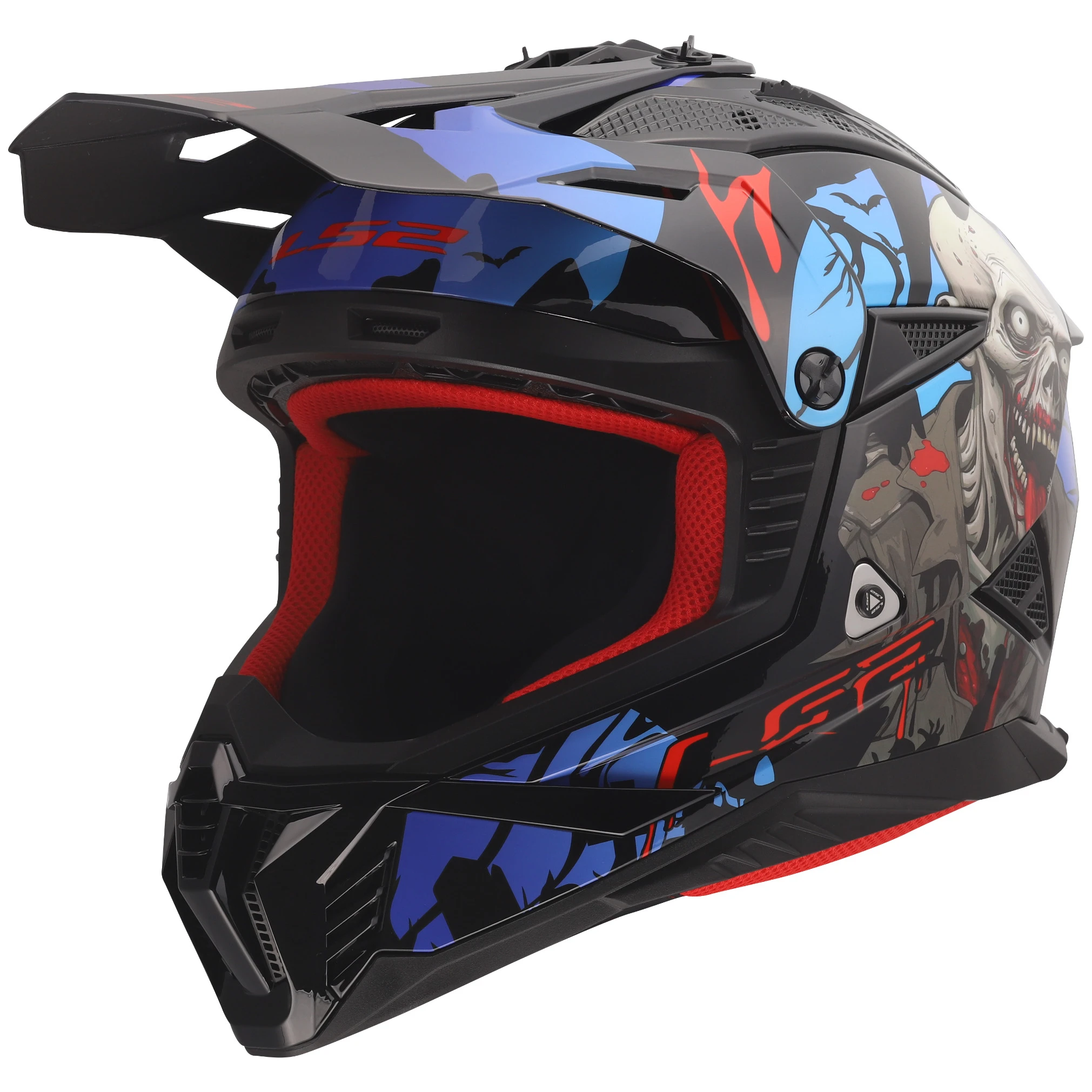 LS2 LS2 Fast II - Zombie II Black / Red / Blue