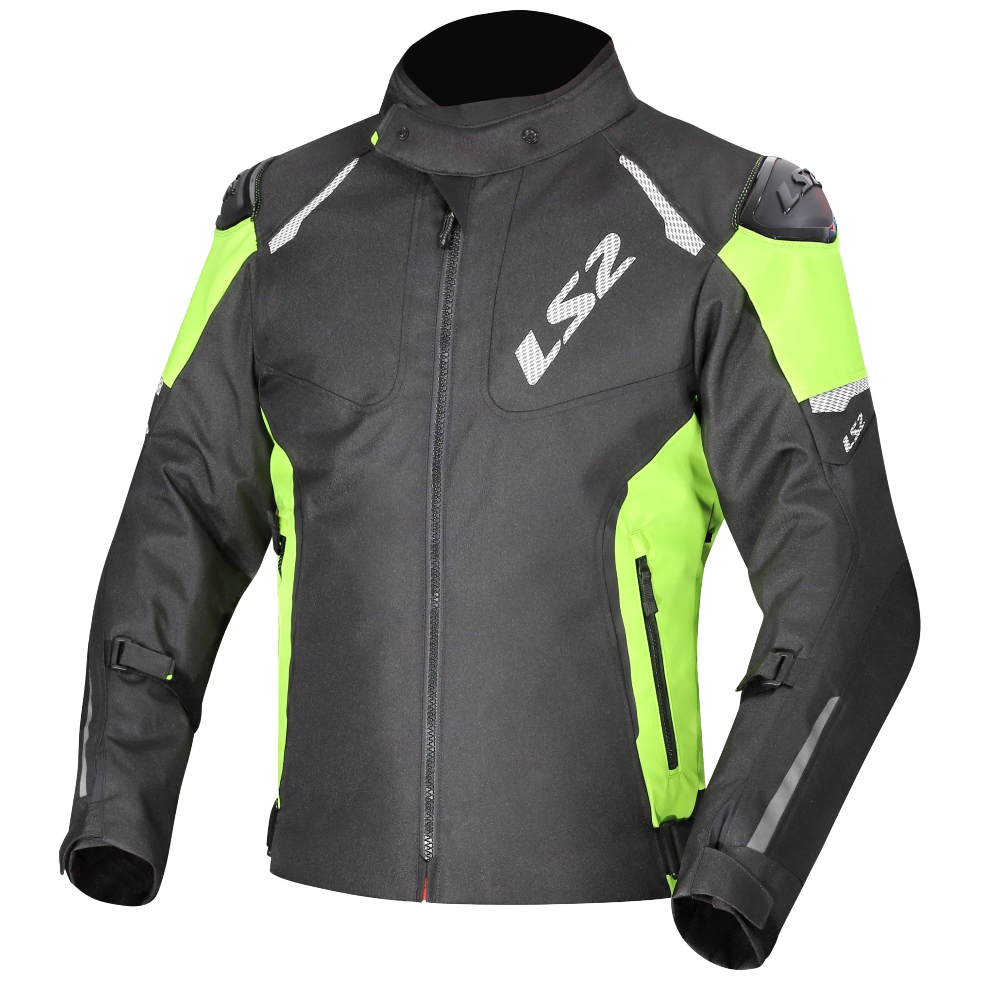 LS2 LS2 Zoom Textile Jacket - Black / Yellow