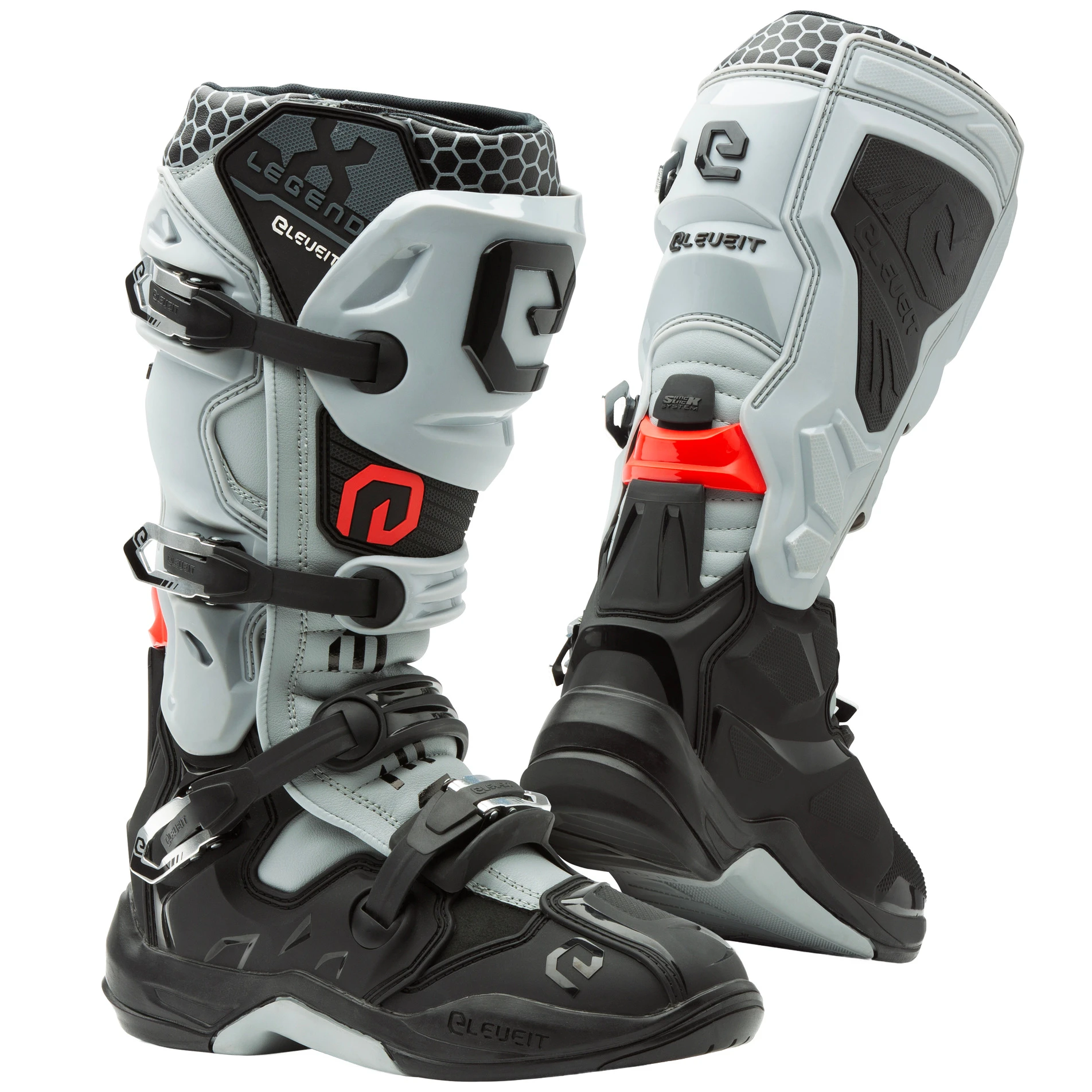 Eleveit Eleveit X Legend Evo Off-Road Boots - Black / Grey