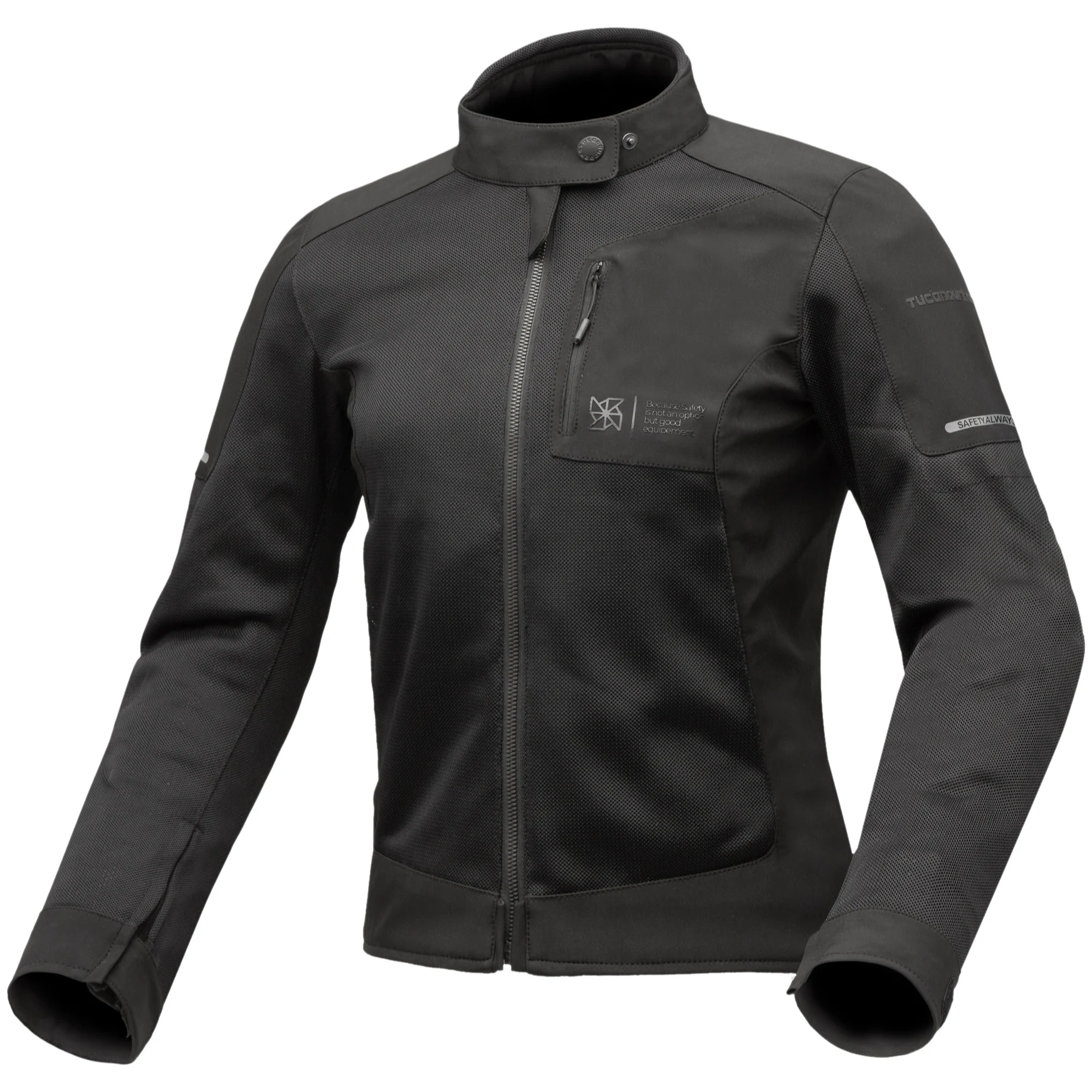 Tucano Urbano Tucano Urbano Ladies Highmotion Hydroscud Mesh Jacket - Black