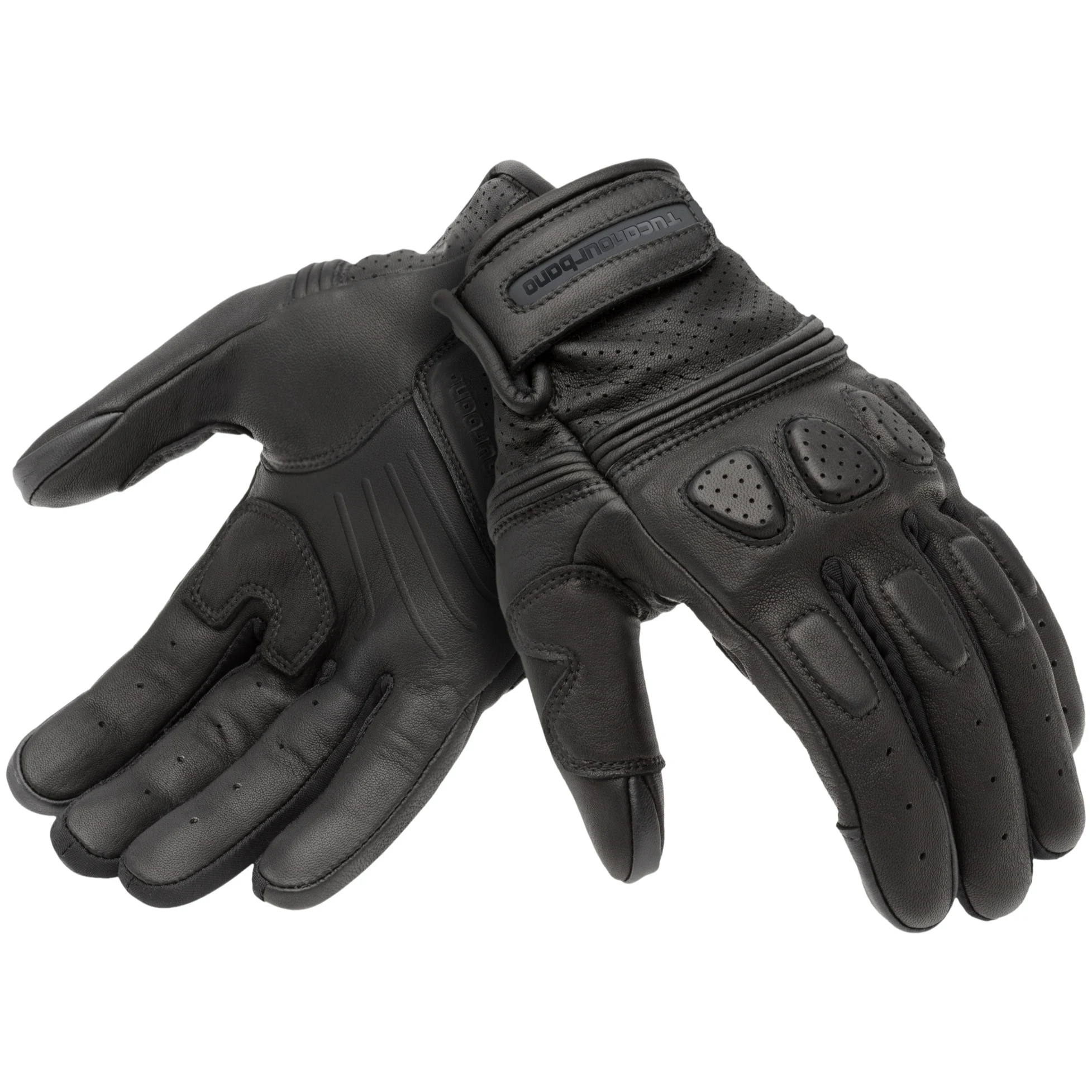 Tucano Urbano Tucano Urbano Gig Evo Leather Gloves - Black