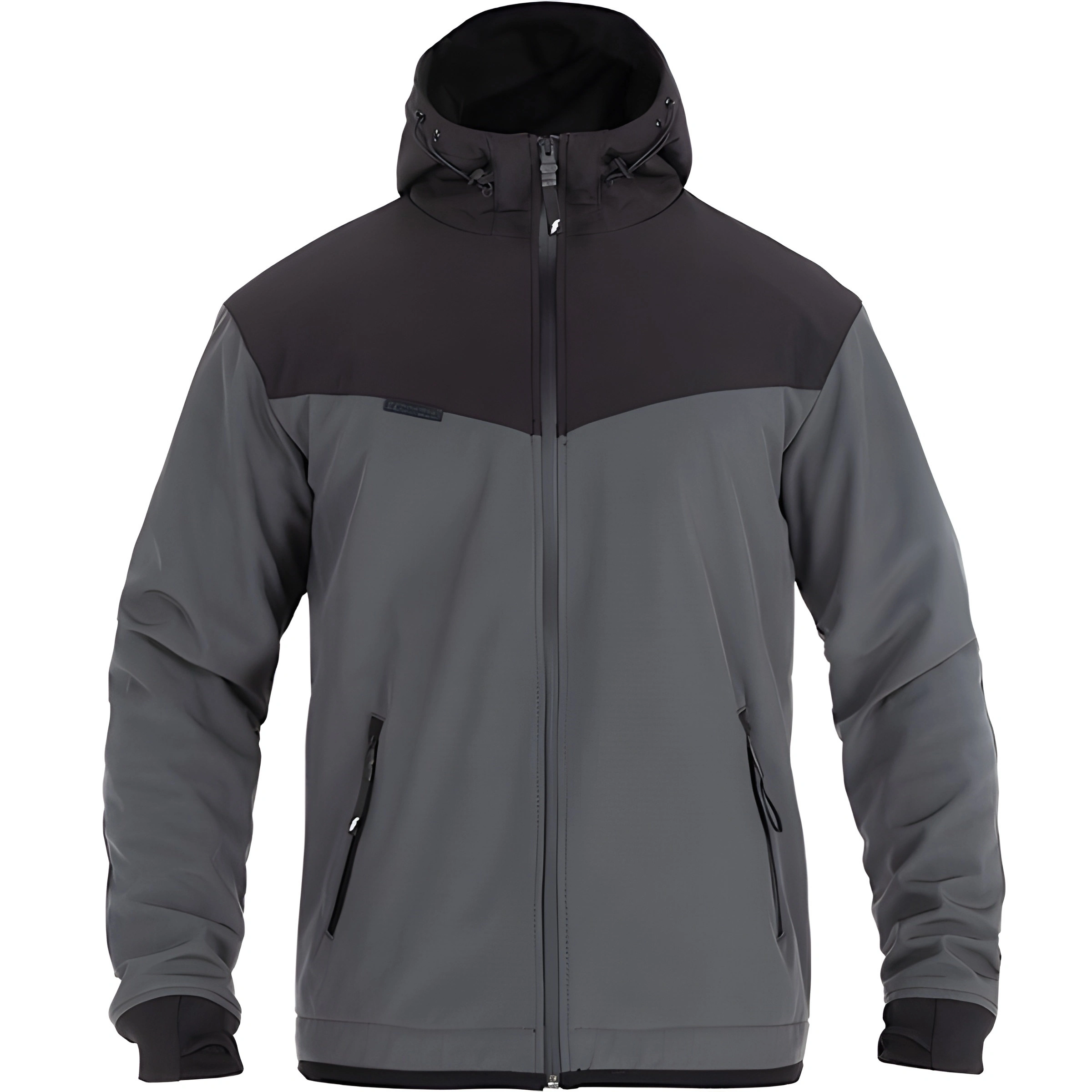 John Doe John Doe XTM V3 Softshell Ripstop Hoodie - Grey / Black