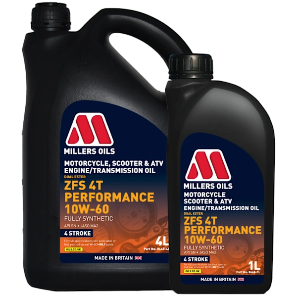 Millers Oils Millers Oils ZFS 4T Performance 10w60