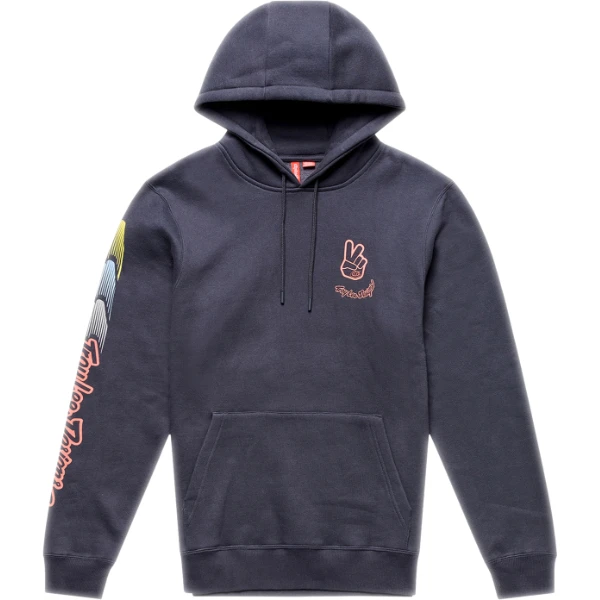 Troy Lee Designs Troy Lee Designs Pullover Hoodie - Peace Out Carbon / Black