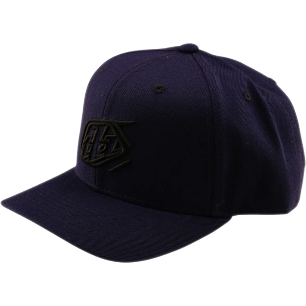 Troy Lee Designs Troy Lee Designs Curved Snapback Cap - Badge Indigo