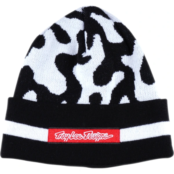 Troy Lee Designs Troy Lee Designs Beanie - Flow Camo Black / White
