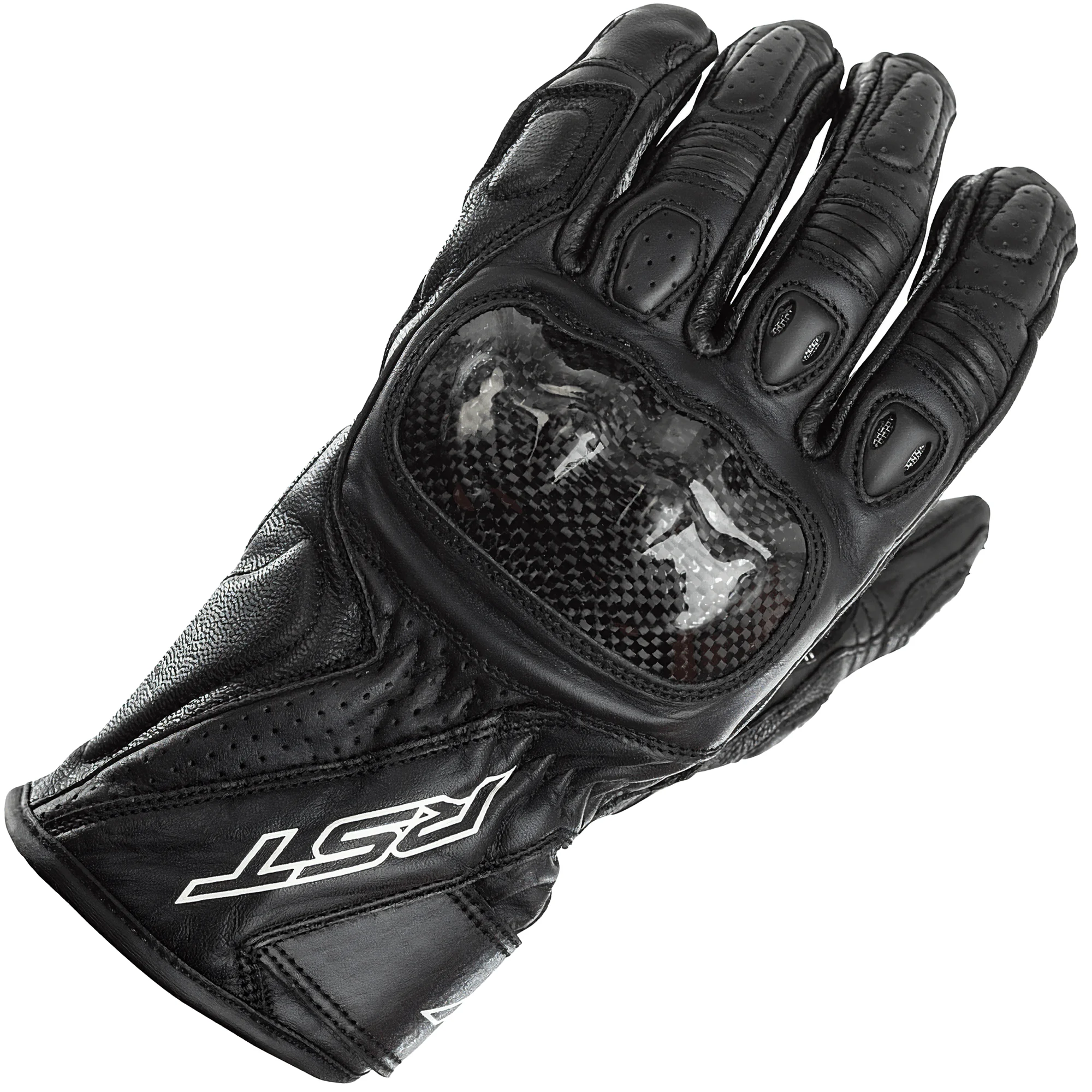 RST RST Stunt 3 CE Mixed Gloves - Black