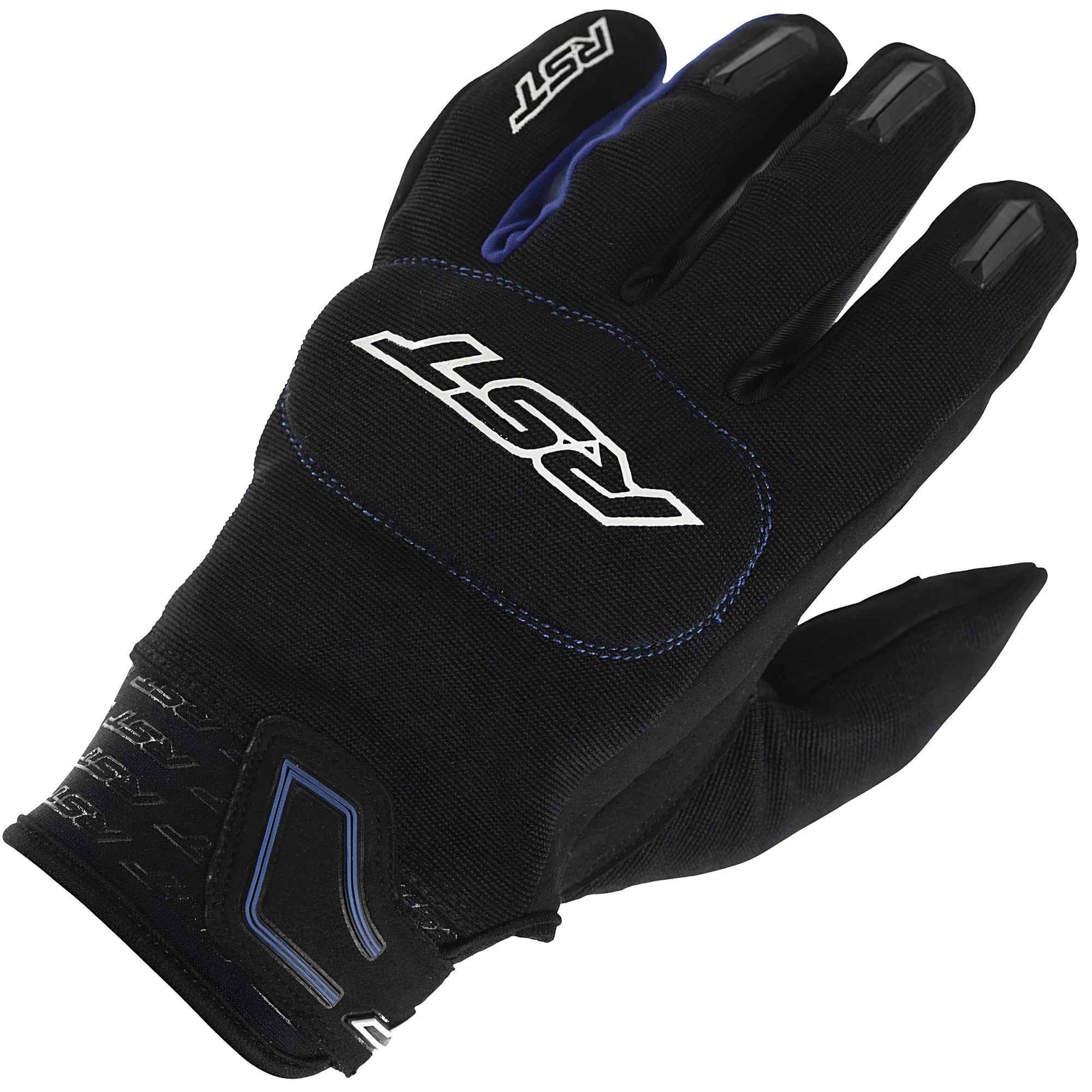 RST RST Rider CE Textile Gloves - Black / Blue