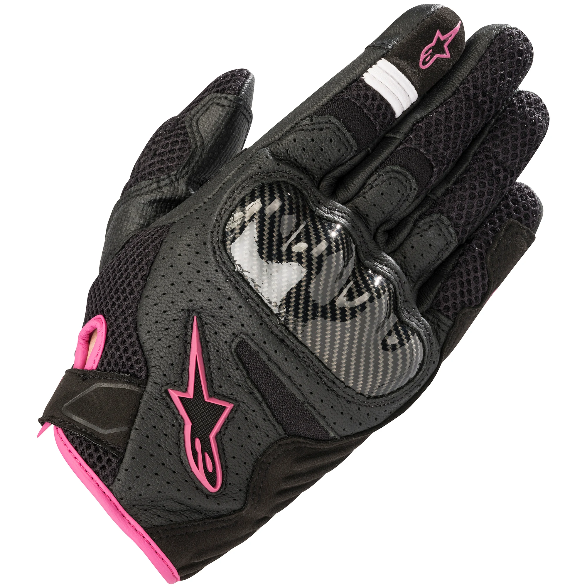 Alpinestars Alpinestars Stella SMX-1 Air V2 Mixed Gloves - Black / Fuchsia