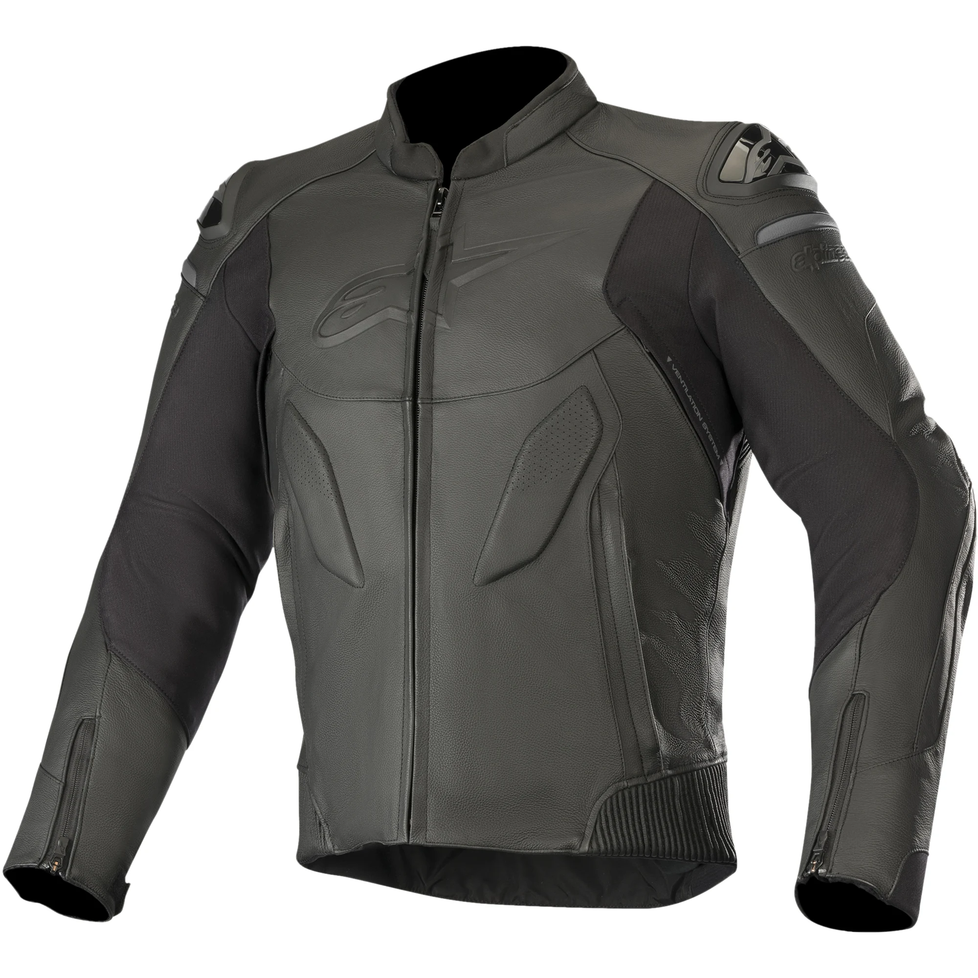 Alpinestars Alpinestars Caliber Leather Jacket - Black
