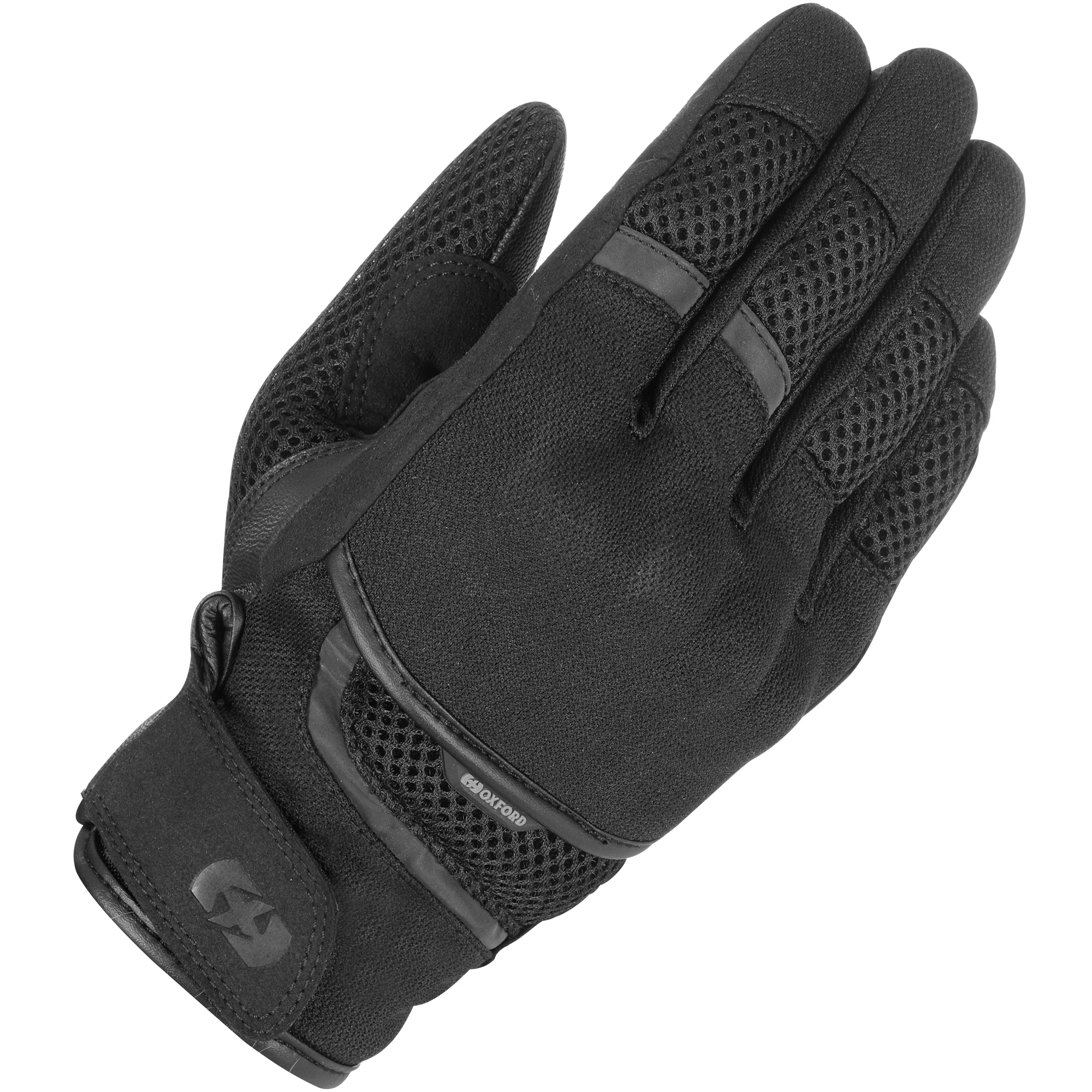 Oxford Clothing Oxford Brisbane Air Short Textile Gloves - Stealth Black