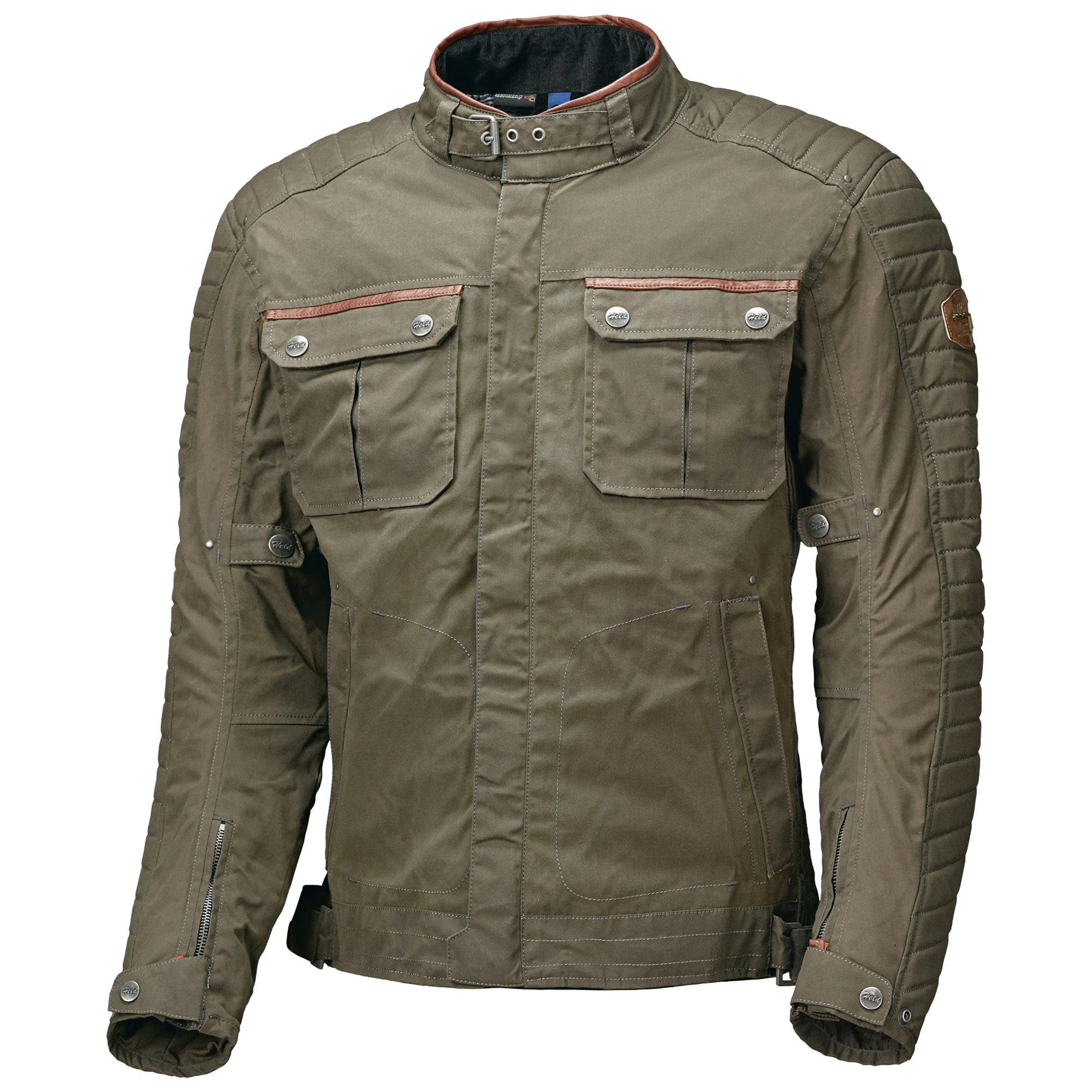 Held Held Bailey Wax Textile Jacket - Khaki