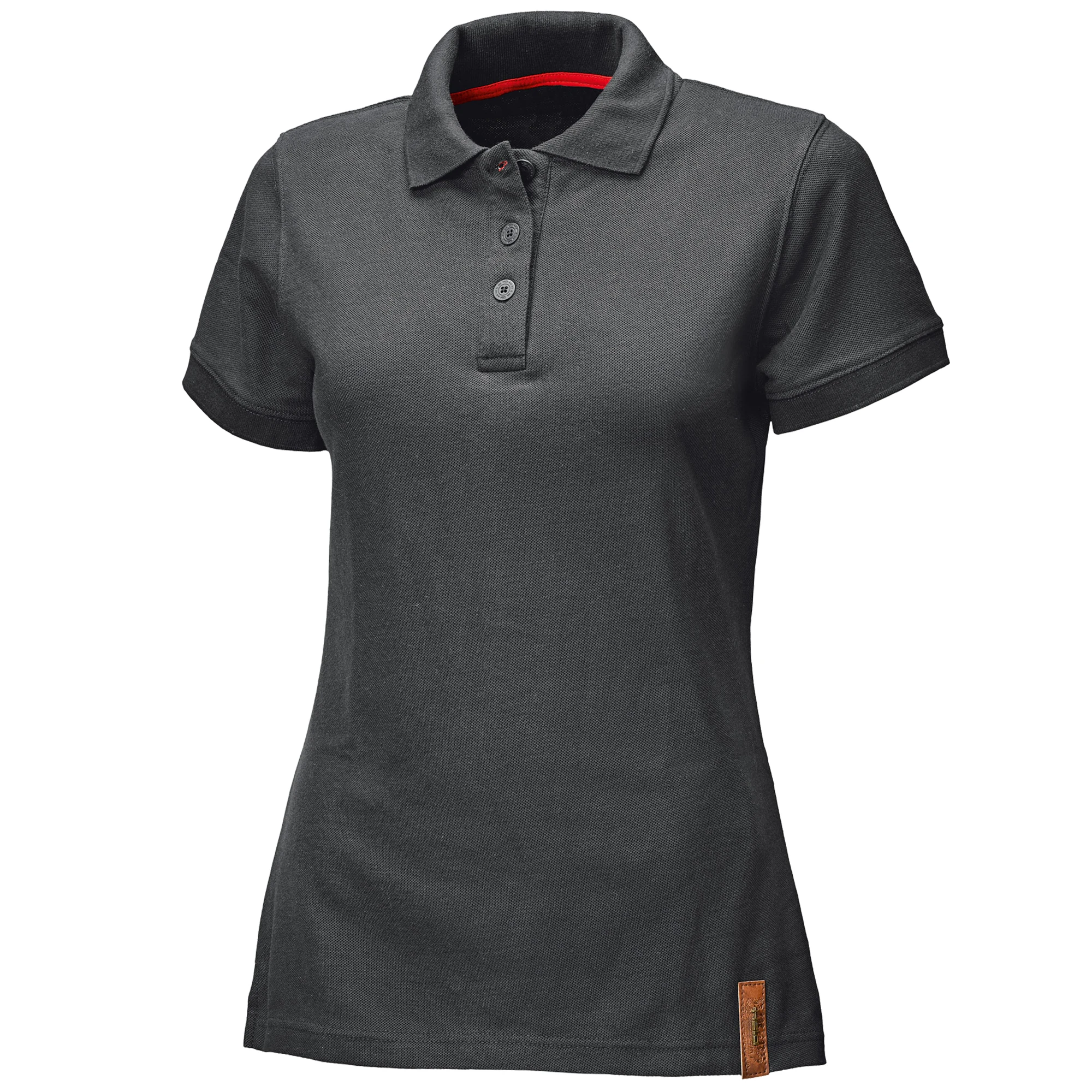 Held Held Ladies Polo Bikers T-Shirt - Black