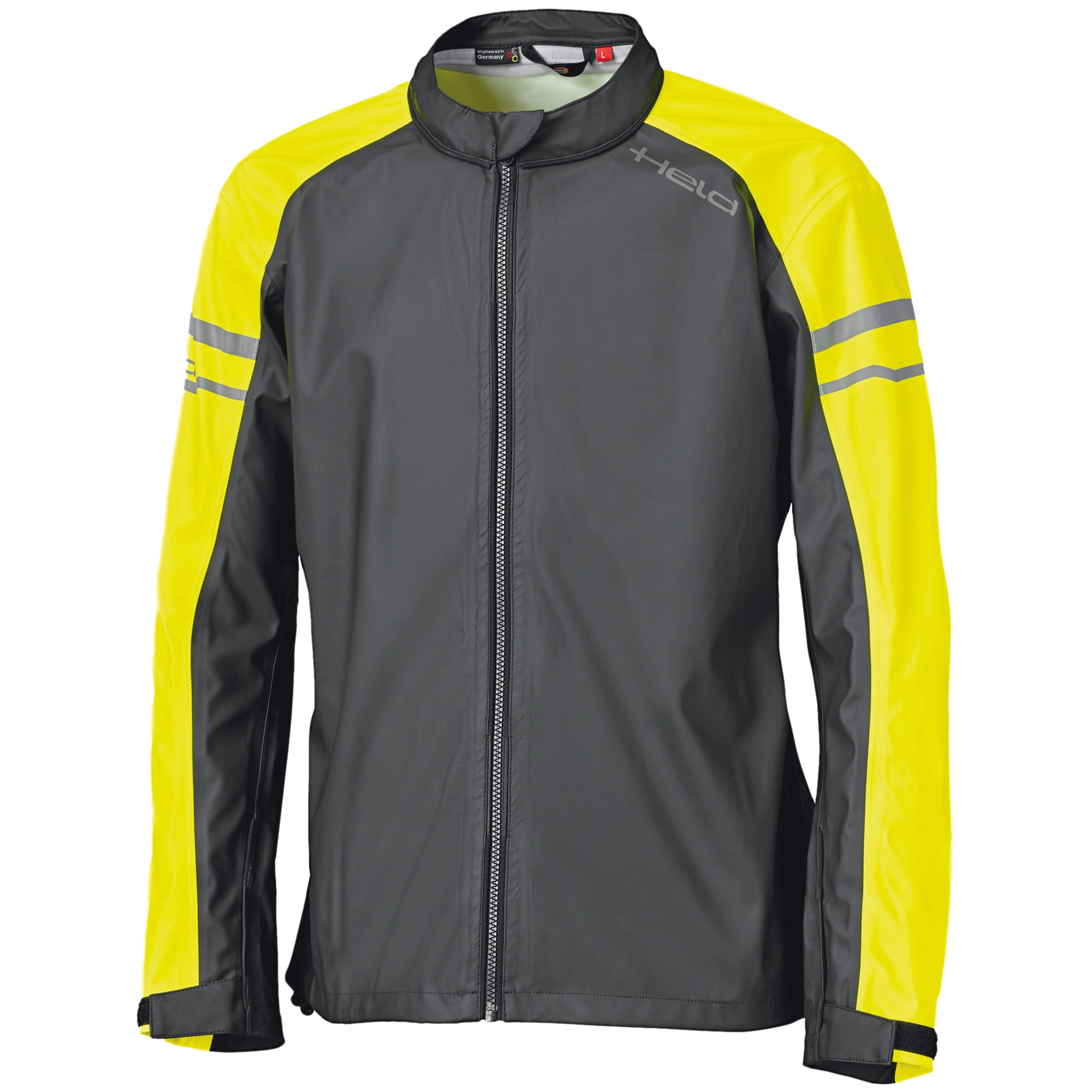 Held Held Rainstretch Top - Black / Fluo Yellow