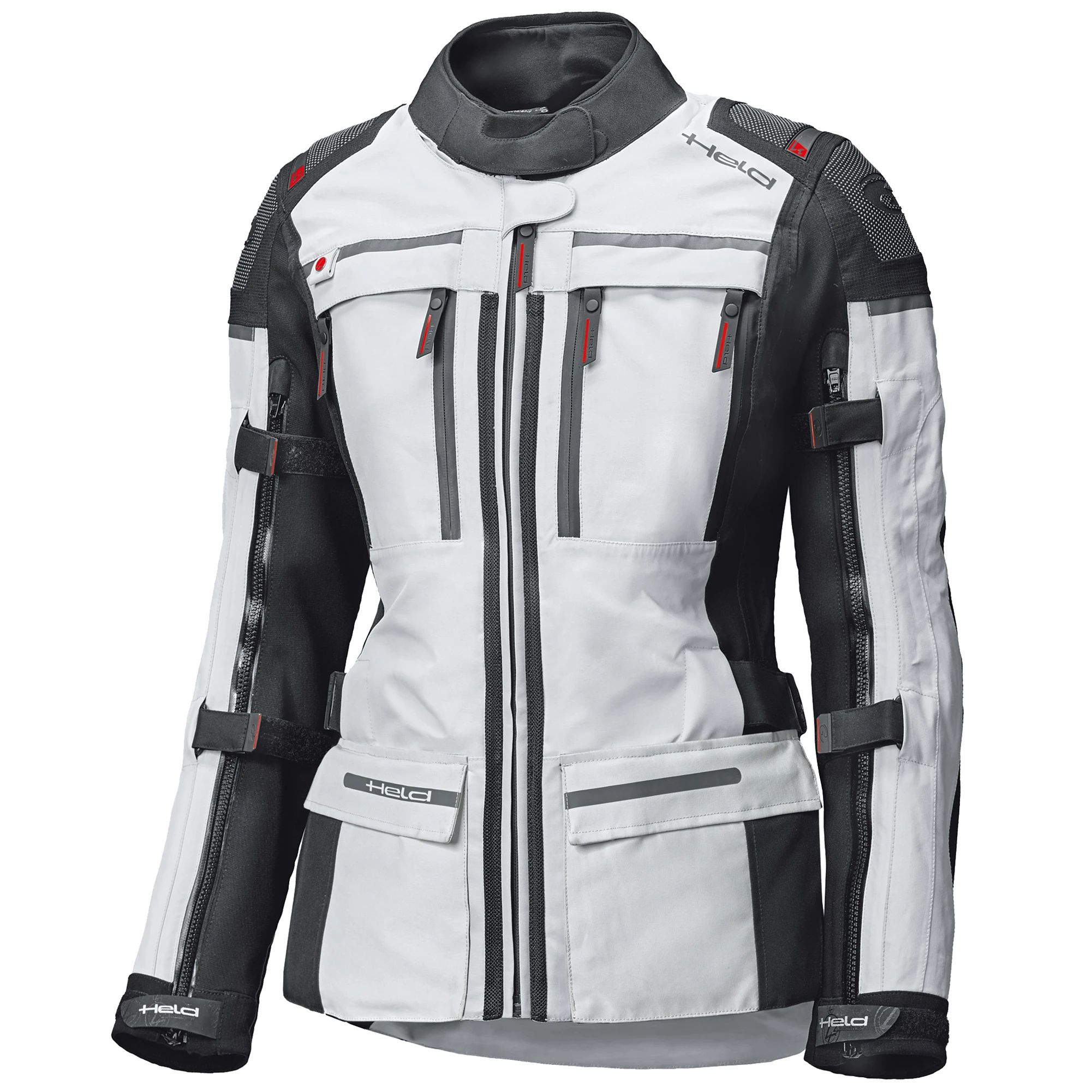 Held Held Ladies Atacama Touring Gore-Tex Textile Jacket - Grey / Red