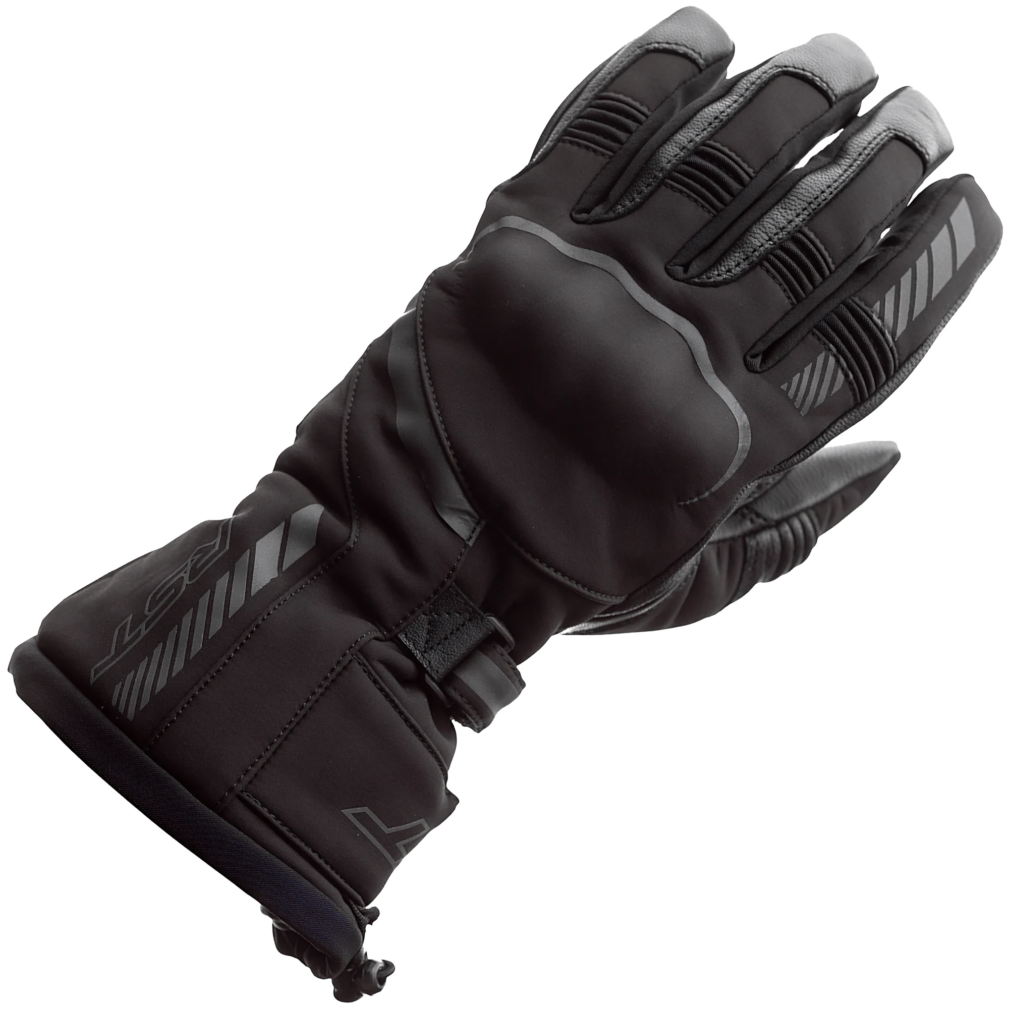 RST RST Atlas CE Mixed Waterproof Gloves - Black / Black