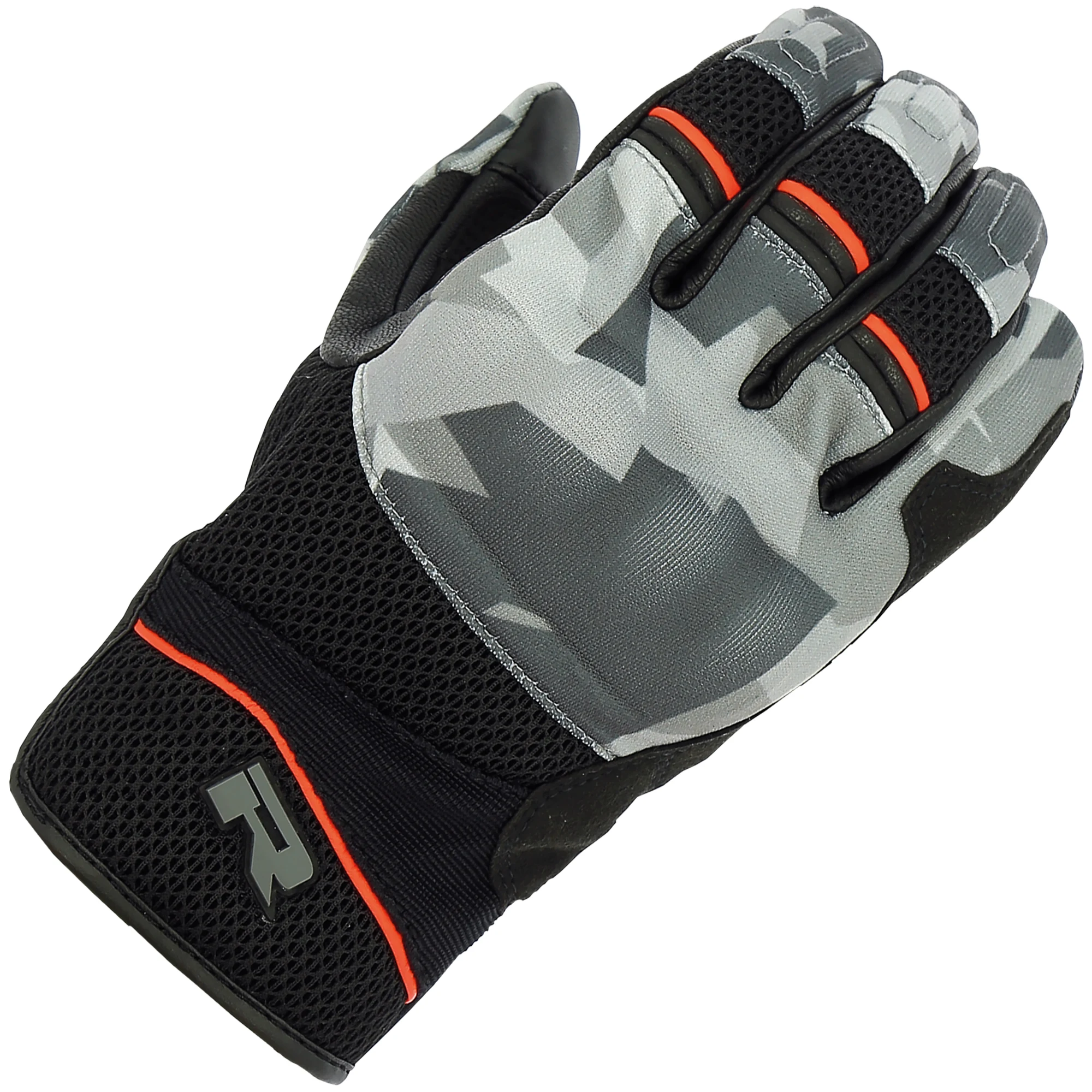 Richa Richa Desert 2 Leather Gloves - Red / Camo