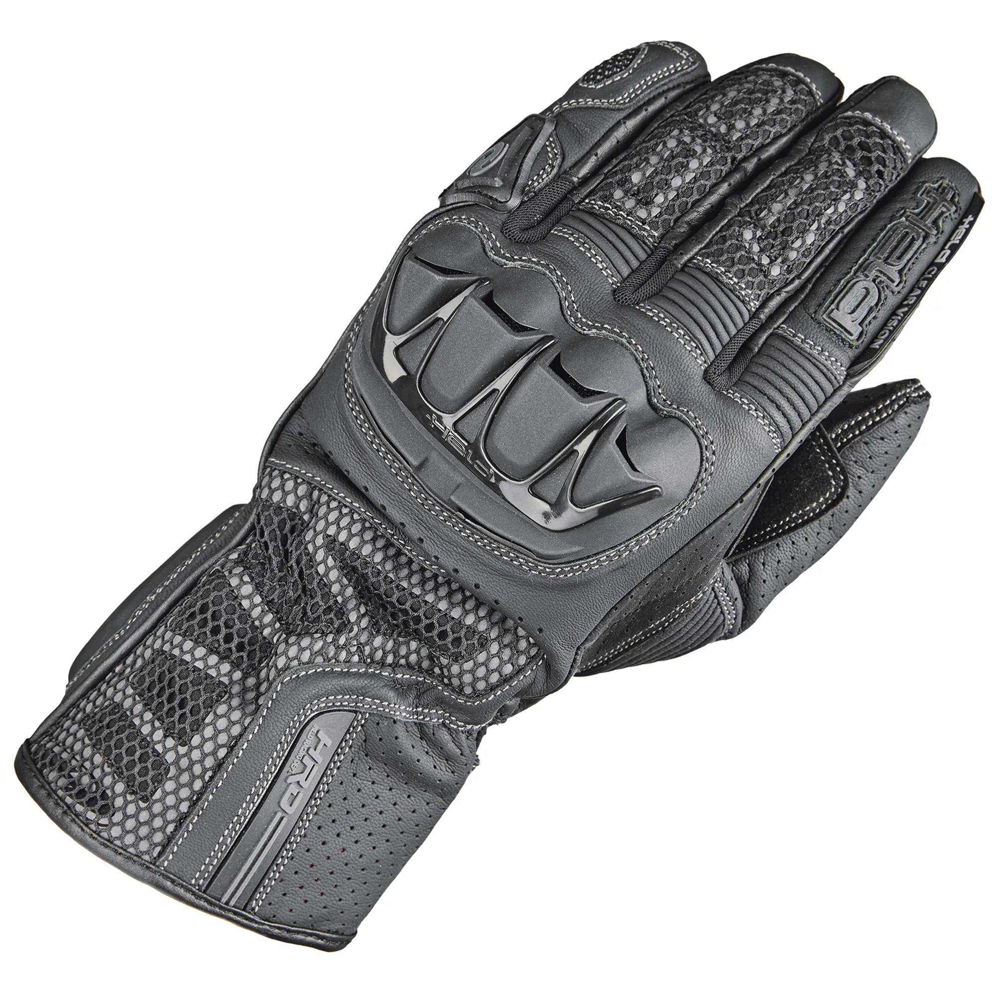 Held Held Air Stream 3.0 Leather & Textile Gloves - Black