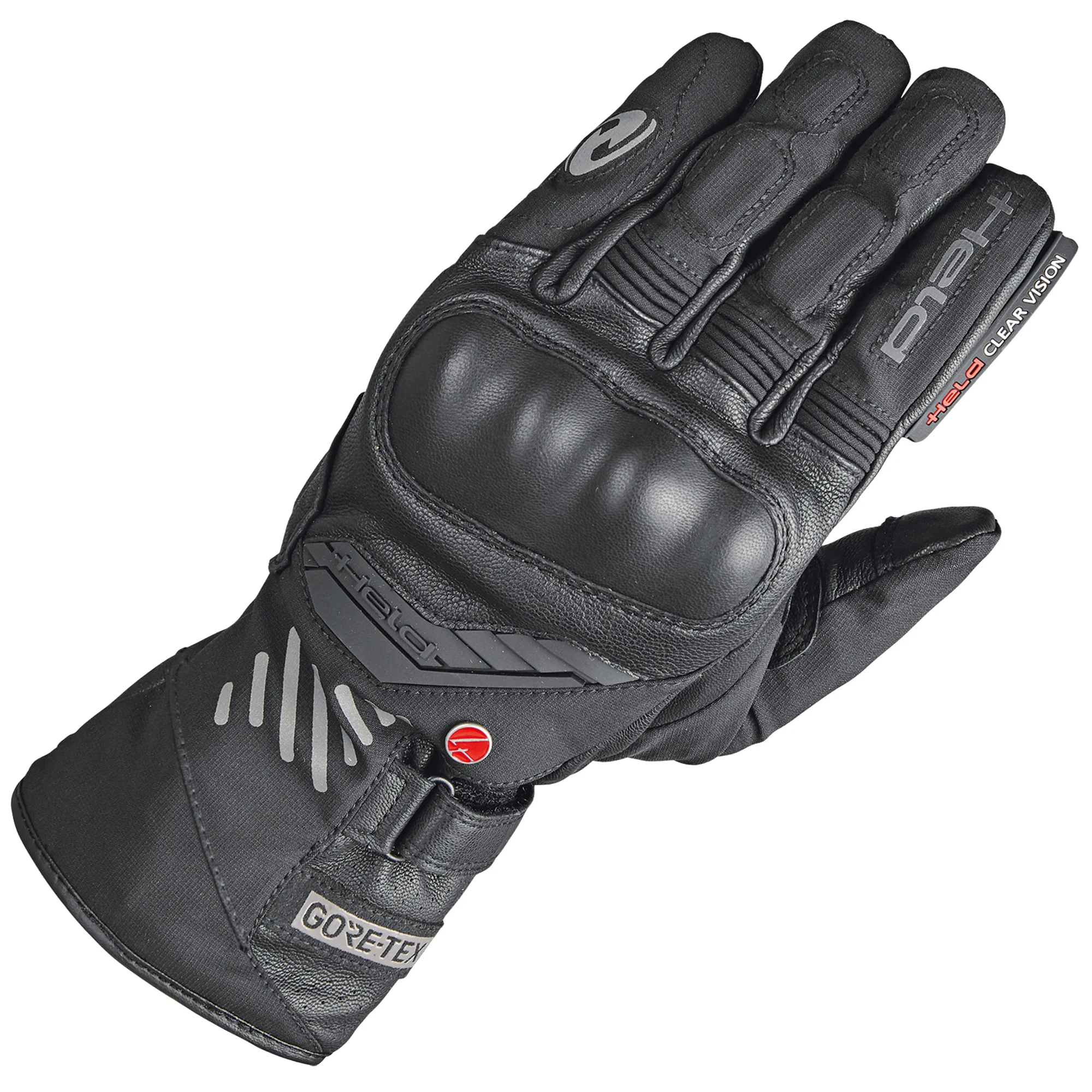 Held Held Madoc Max Leather & Textile Gloves - Black