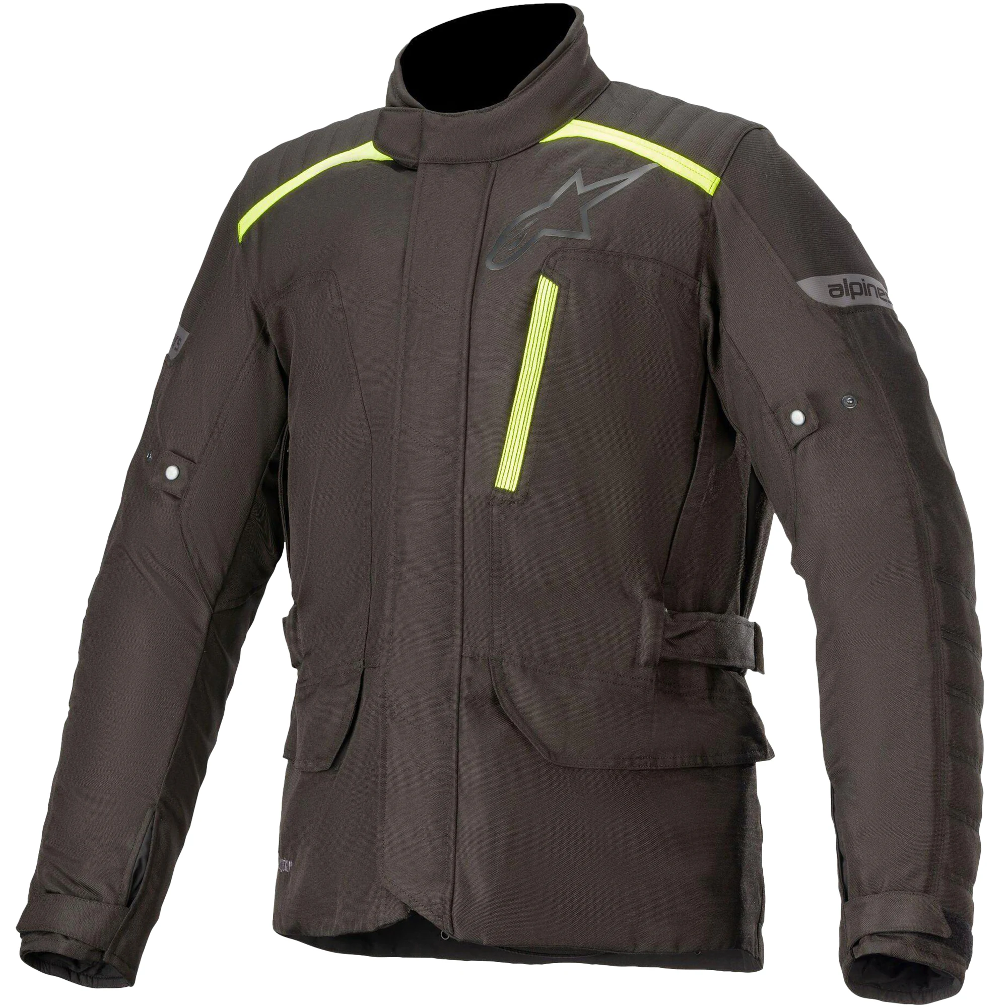 Alpinestars Alpinestars Gravity Drystar Textile Jacket - Black / Yellow Fluo