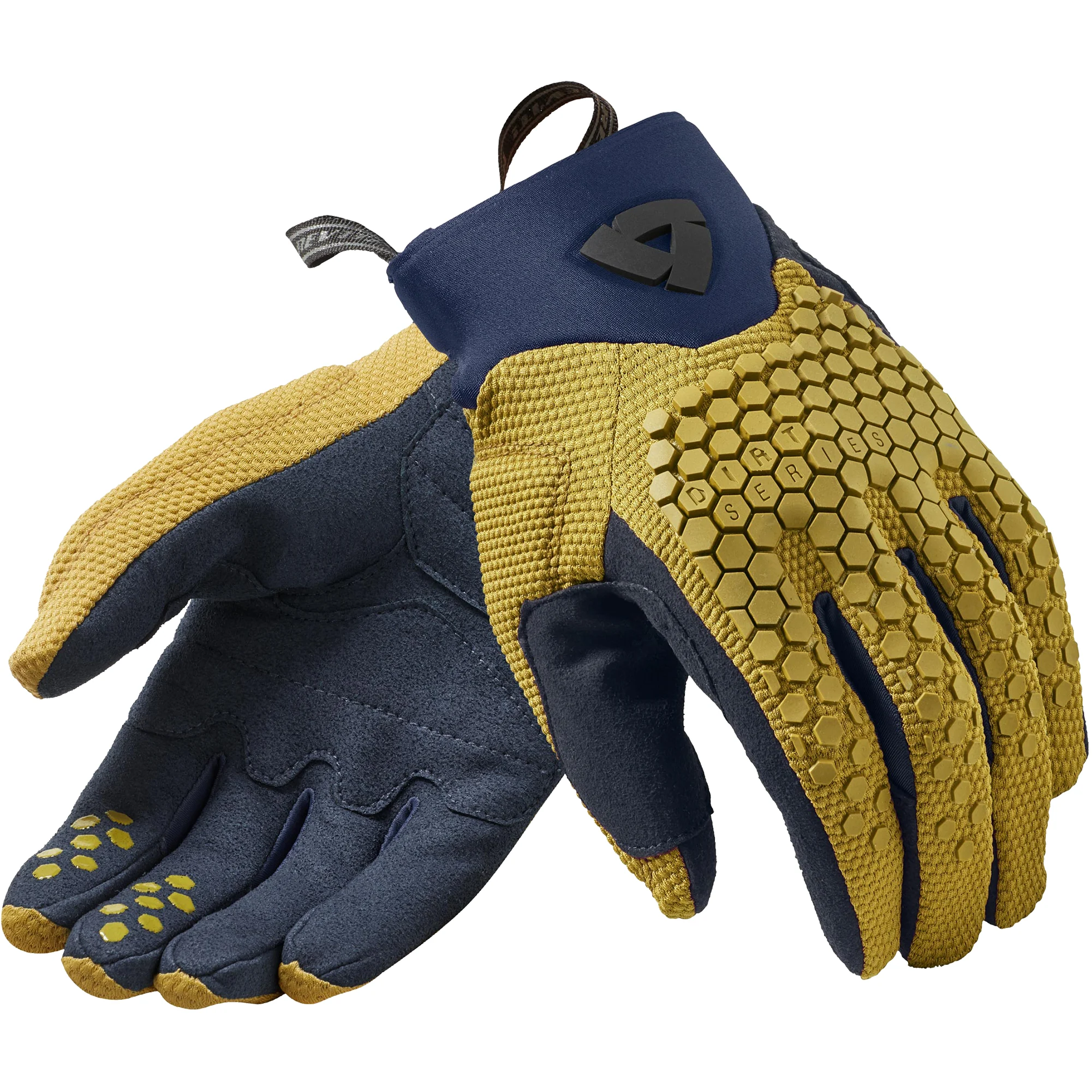 Rev'it Rev'it Massif Textile Gloves - Ochre Yellow