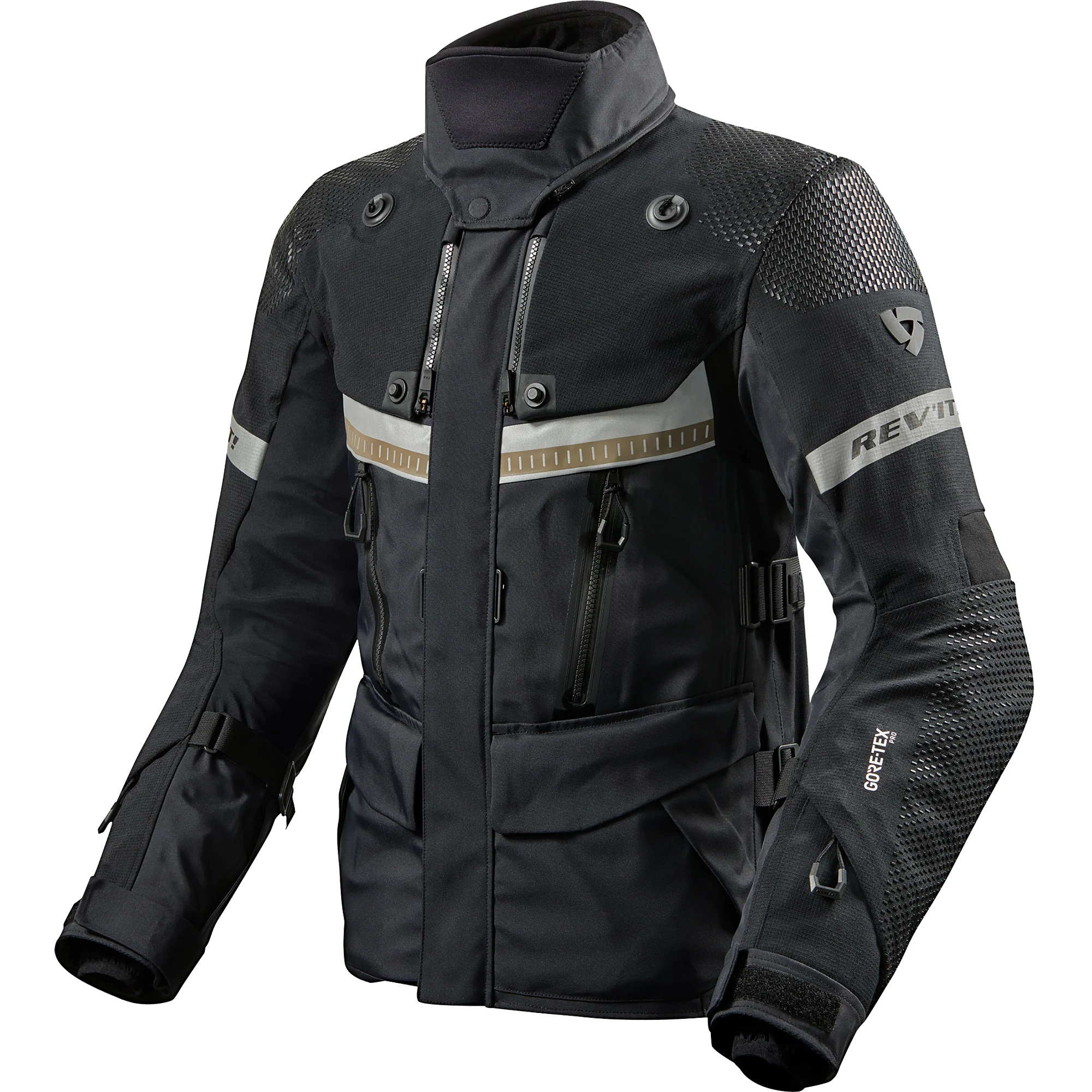 Rev'it Rev'it Dominator 3 Gore-Tex Textile Jacket - Black