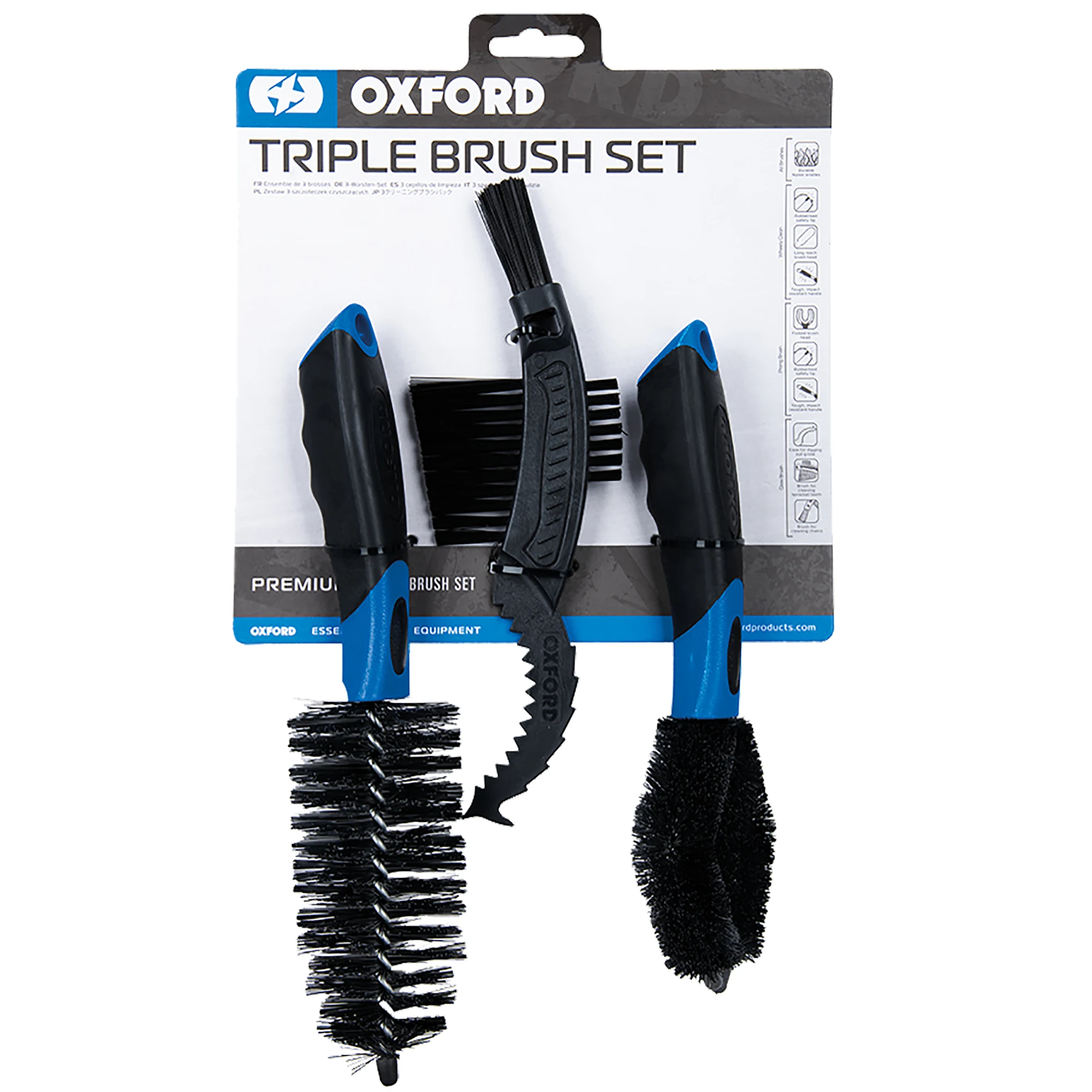 Oxford Oxford Triple Brush Set