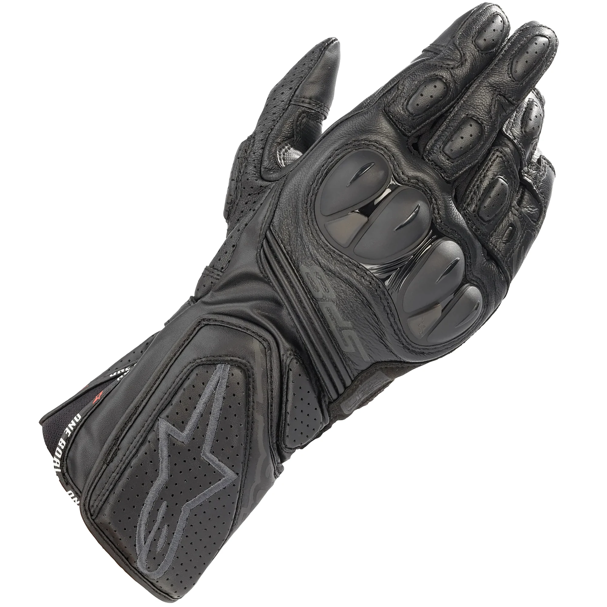 Alpinestars Alpinestars SP-8 V3 Leather Gloves - Black / Black