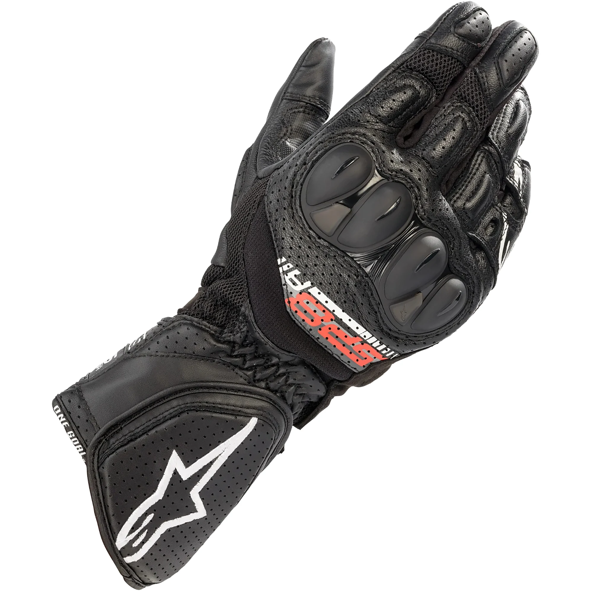 Alpinestars Alpinestars SP-8 V3 Air Leather Gloves - Black