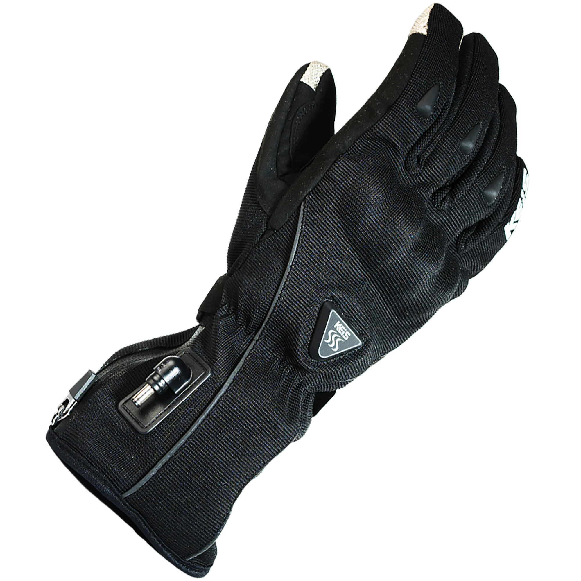 Keis Keis G701 Heated Armoured Gloves - Black