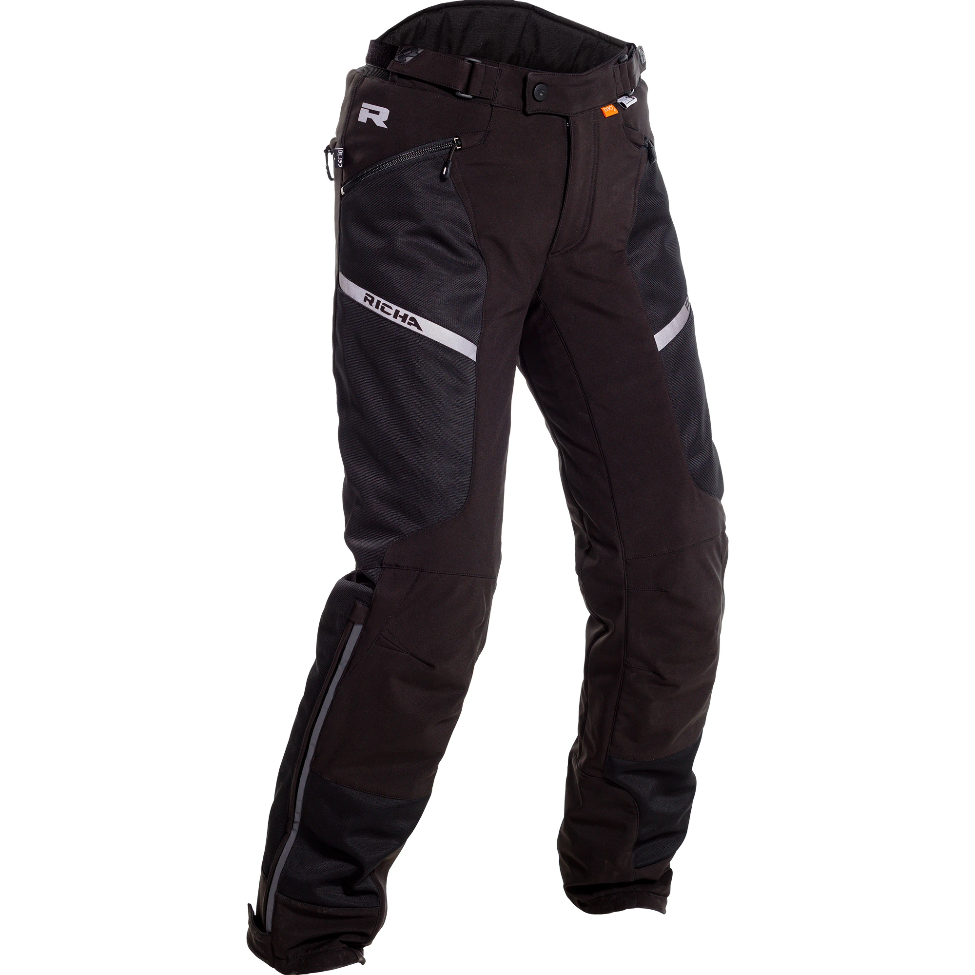 Richa Richa Ladies Softshell Mesh WP Textile Trousers - Black