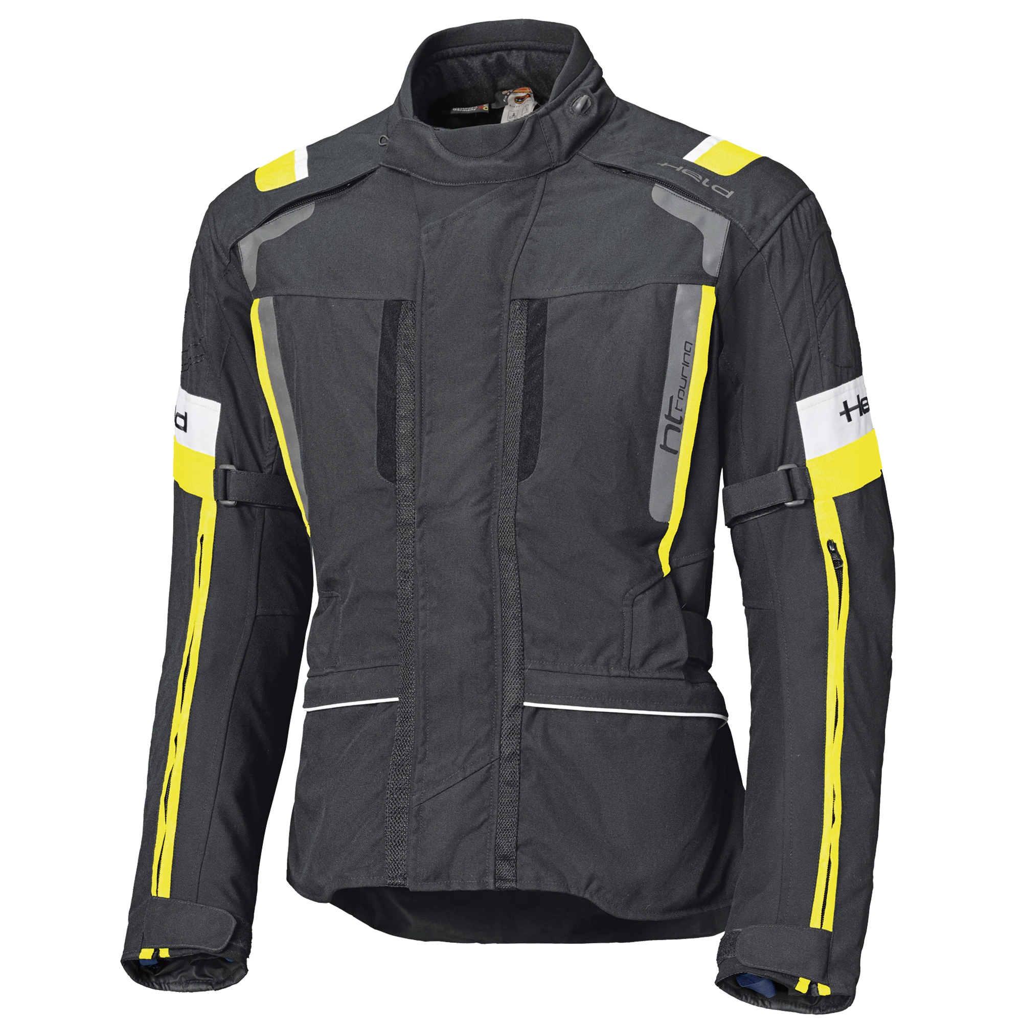 Held Held 4-Touring II Textile Jacket - Black / Fluorescent Yellow
