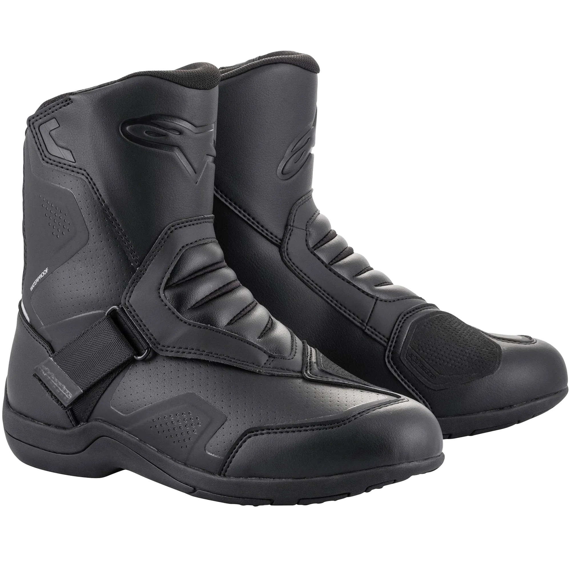 Alpinestars Alpinestars Ridge V2 Waterproof Textile Boots - Black / Black