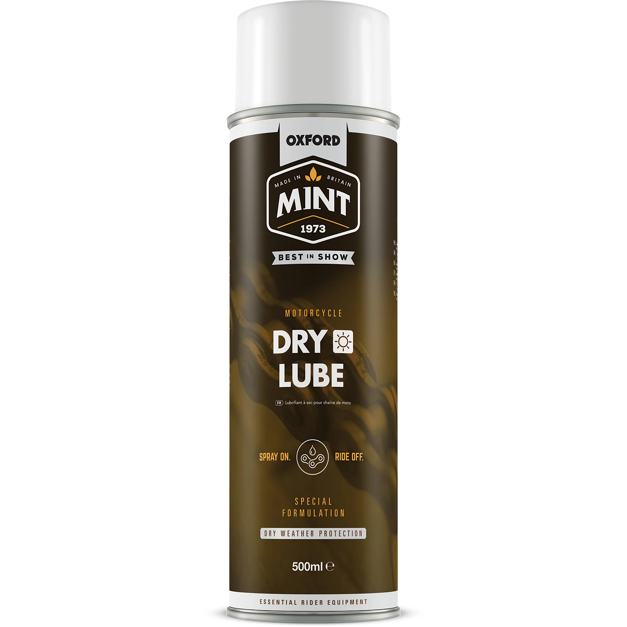 Oxford Oxford Mint Dry Weather Lube - 500ml