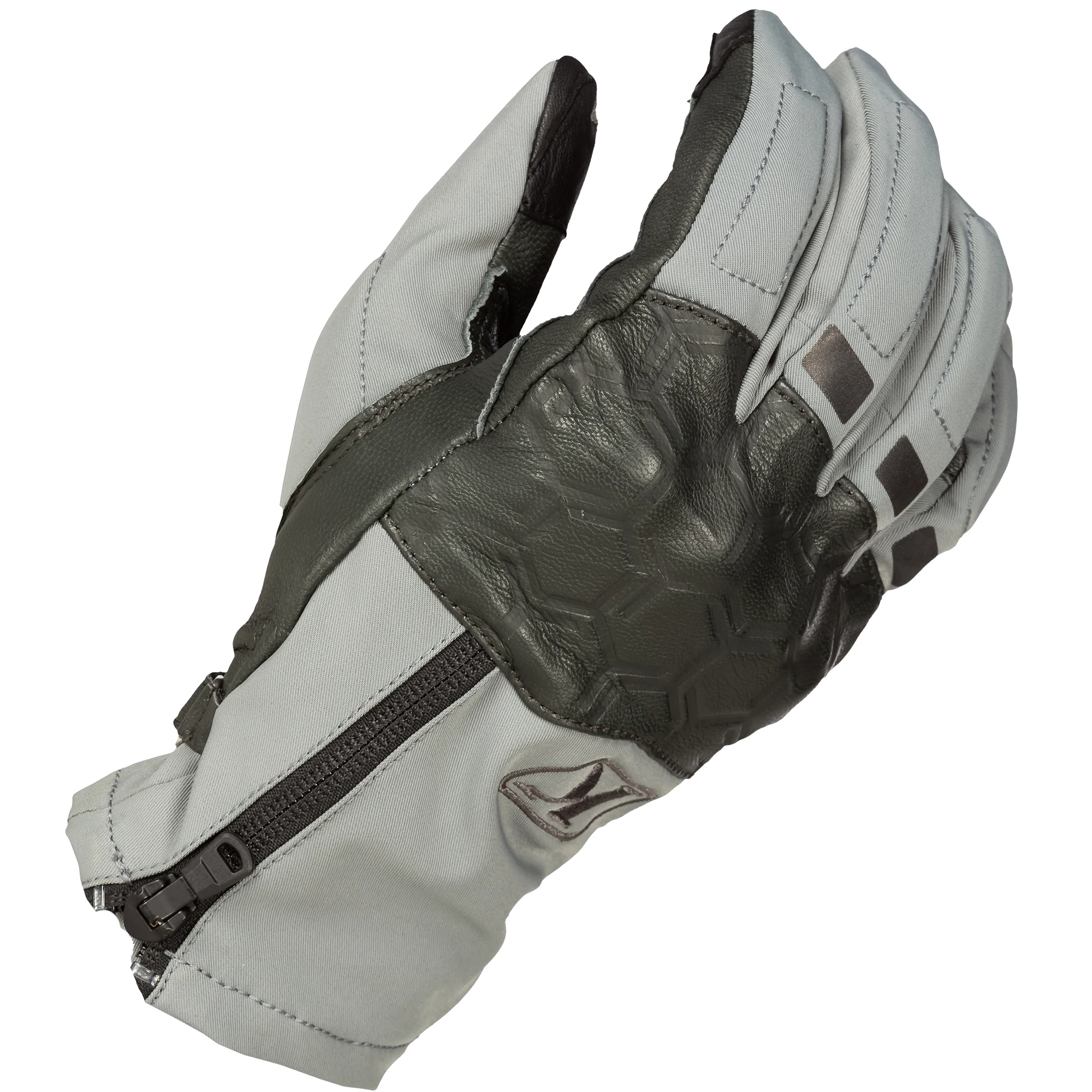 Klim Klim Vanguard V2 Gore-Tex Short Leather Gloves - Monument Grey