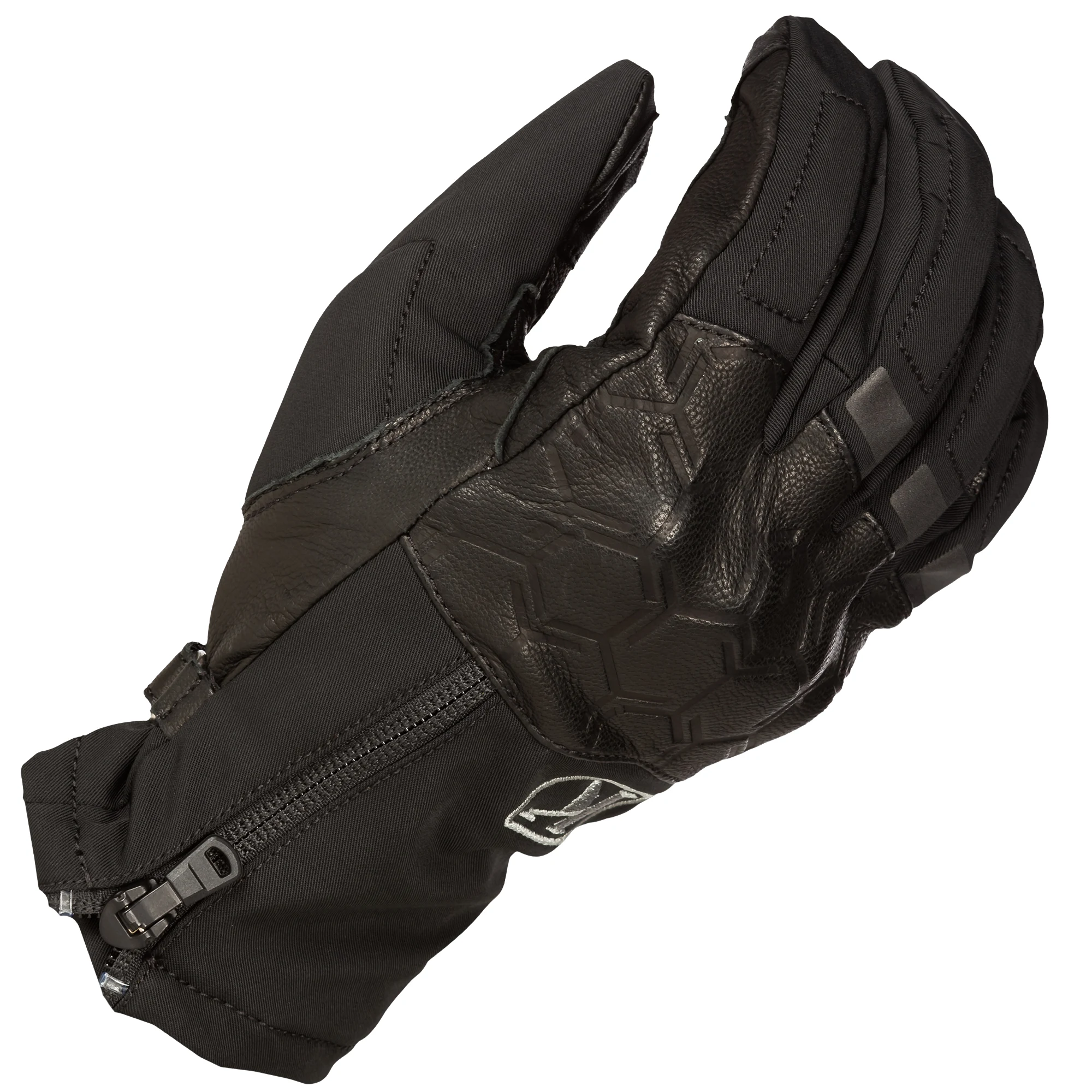 Klim Klim Vanguard V2 Gore-Tex Short Leather Gloves - Stealth Black