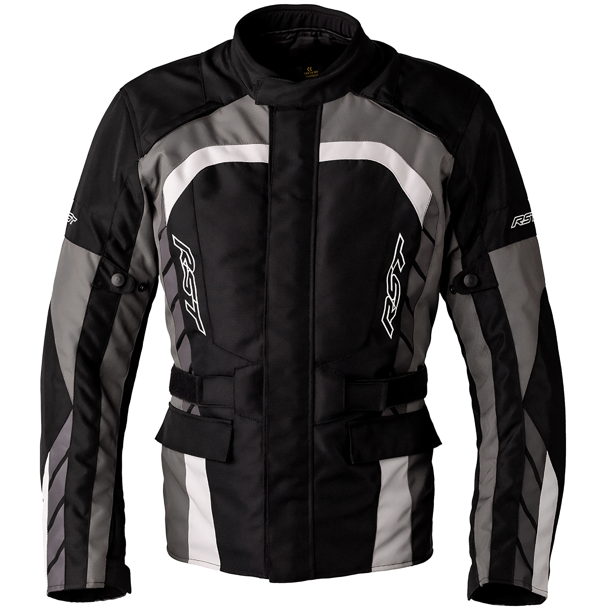 RST RST Alpha 5 CE Textile Jacket - Black / Grey