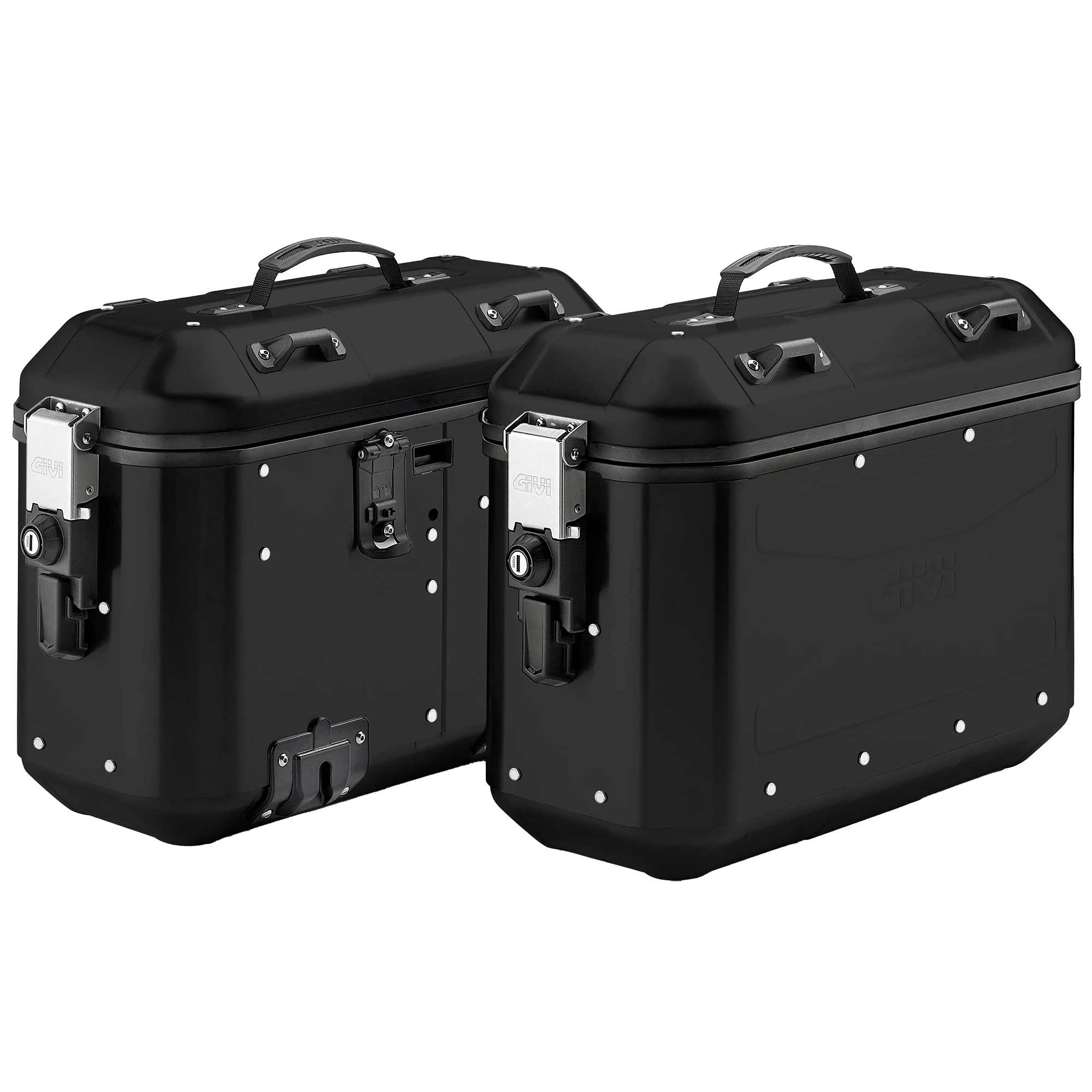 Givi Givi DLMK36BPACK2 Trekker Dolomiti Black Aluminium Panniers (Pair) - 72 Litre Total Capacity