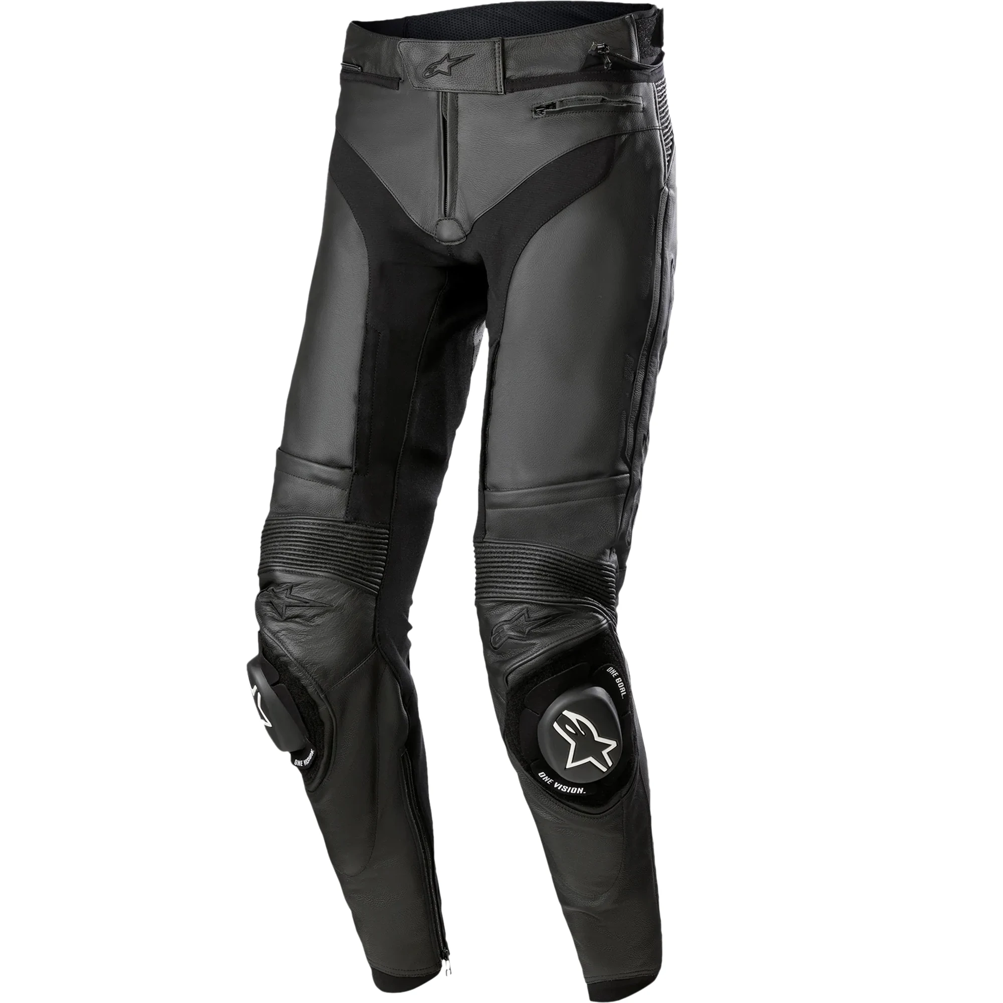 Alpinestars Alpinestars Missile V3 Leather Trousers - Black / Black
