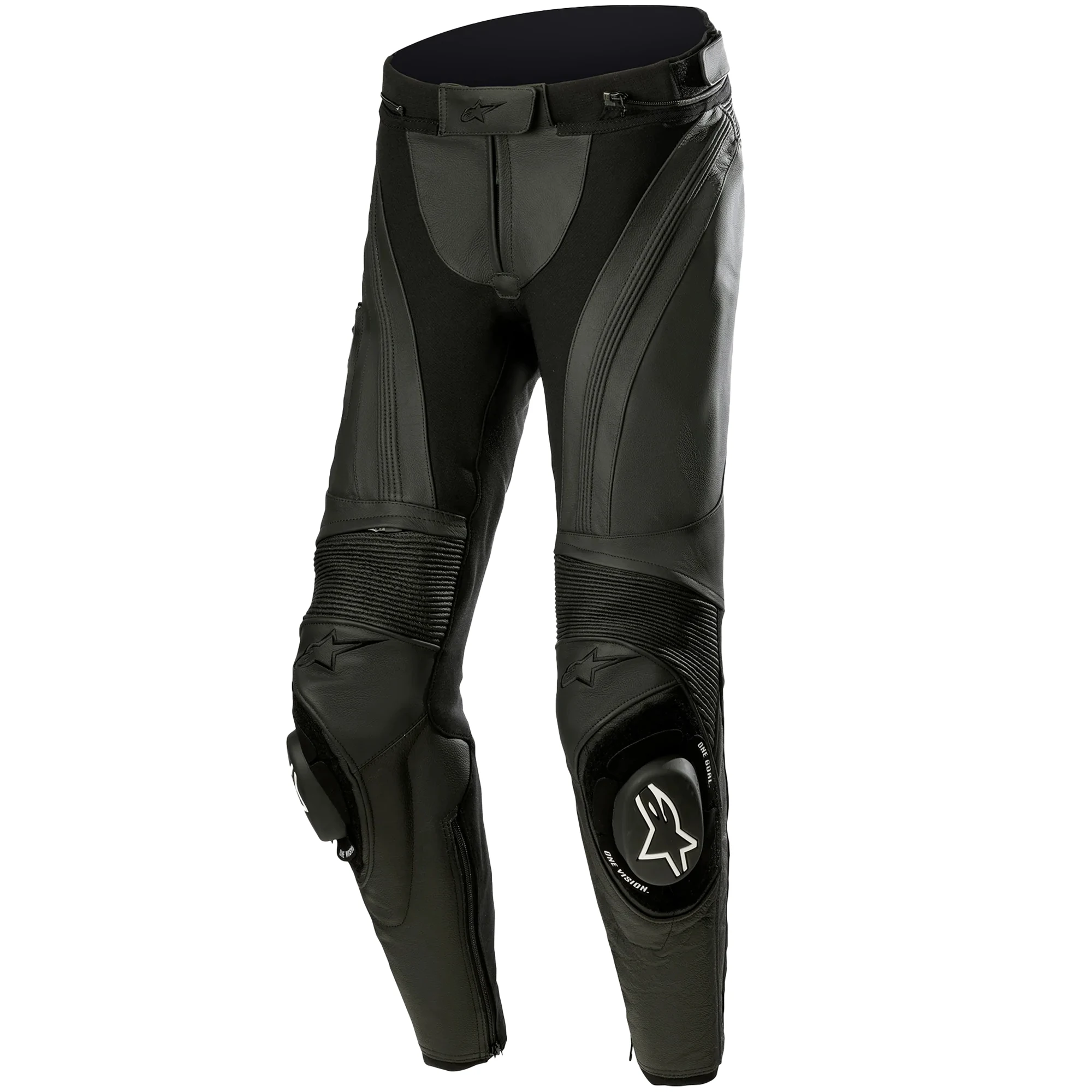 Alpinestars Alpinestars Stella Missile V3 Leather Trousers - Black / Black