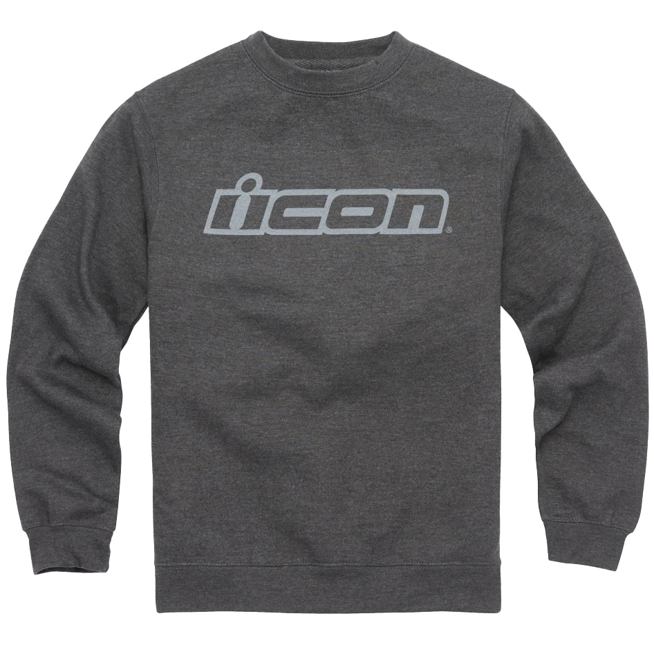 Icon Icon Slant Sweatshirt - Charcoal