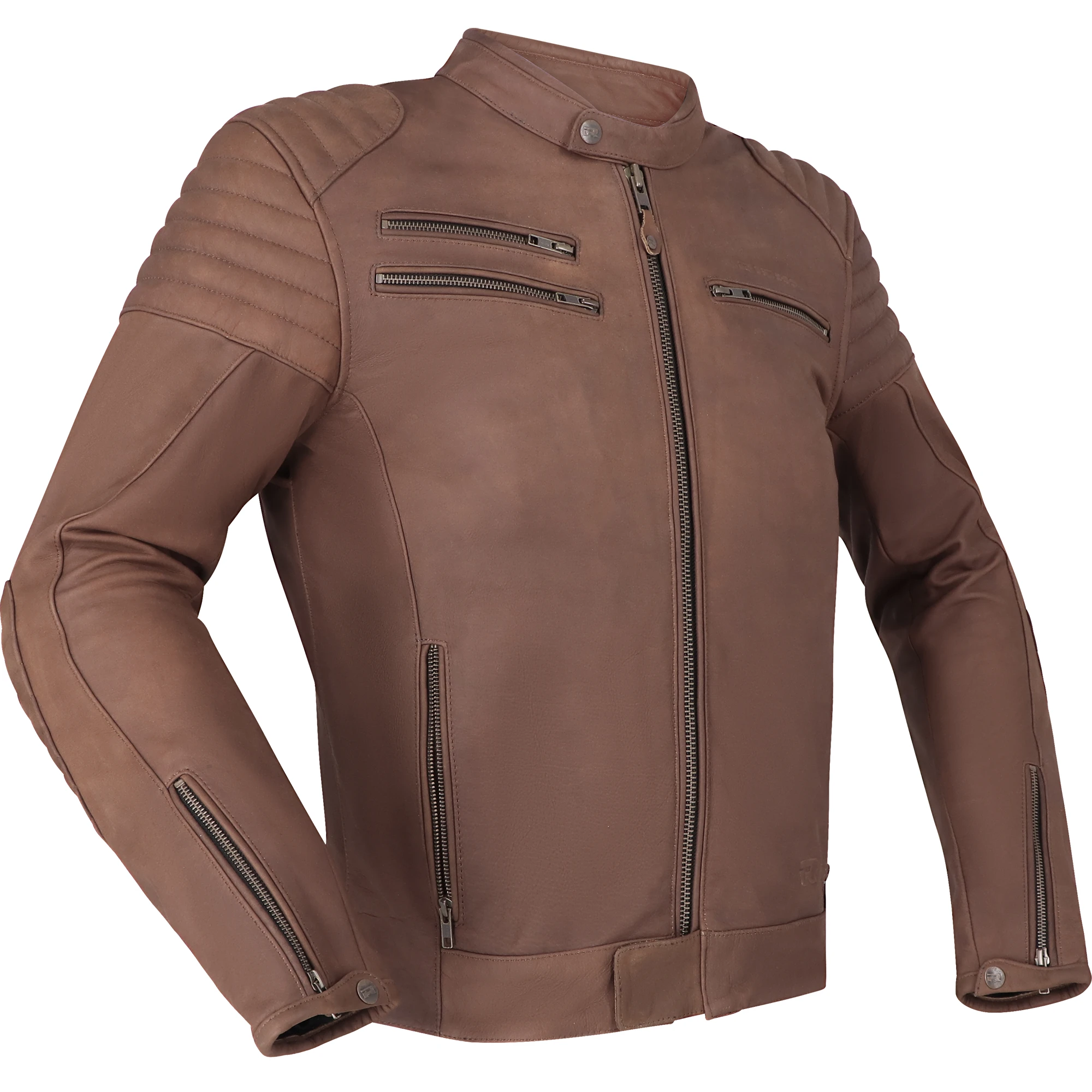 Richa Richa Charleston Leather Jacket - Brown