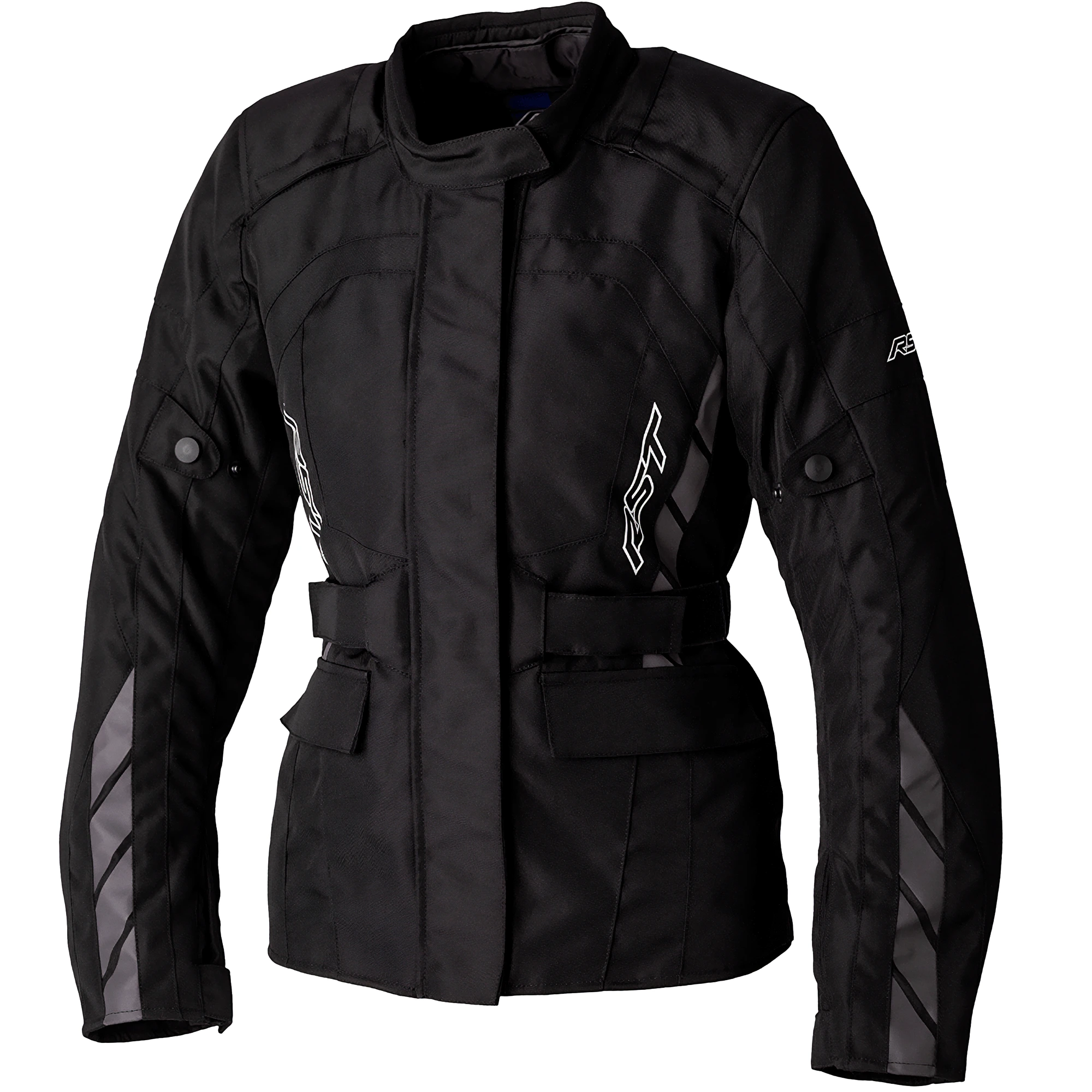 RST RST Ladies Alpha 5 CE Textile Jacket - Black / Black