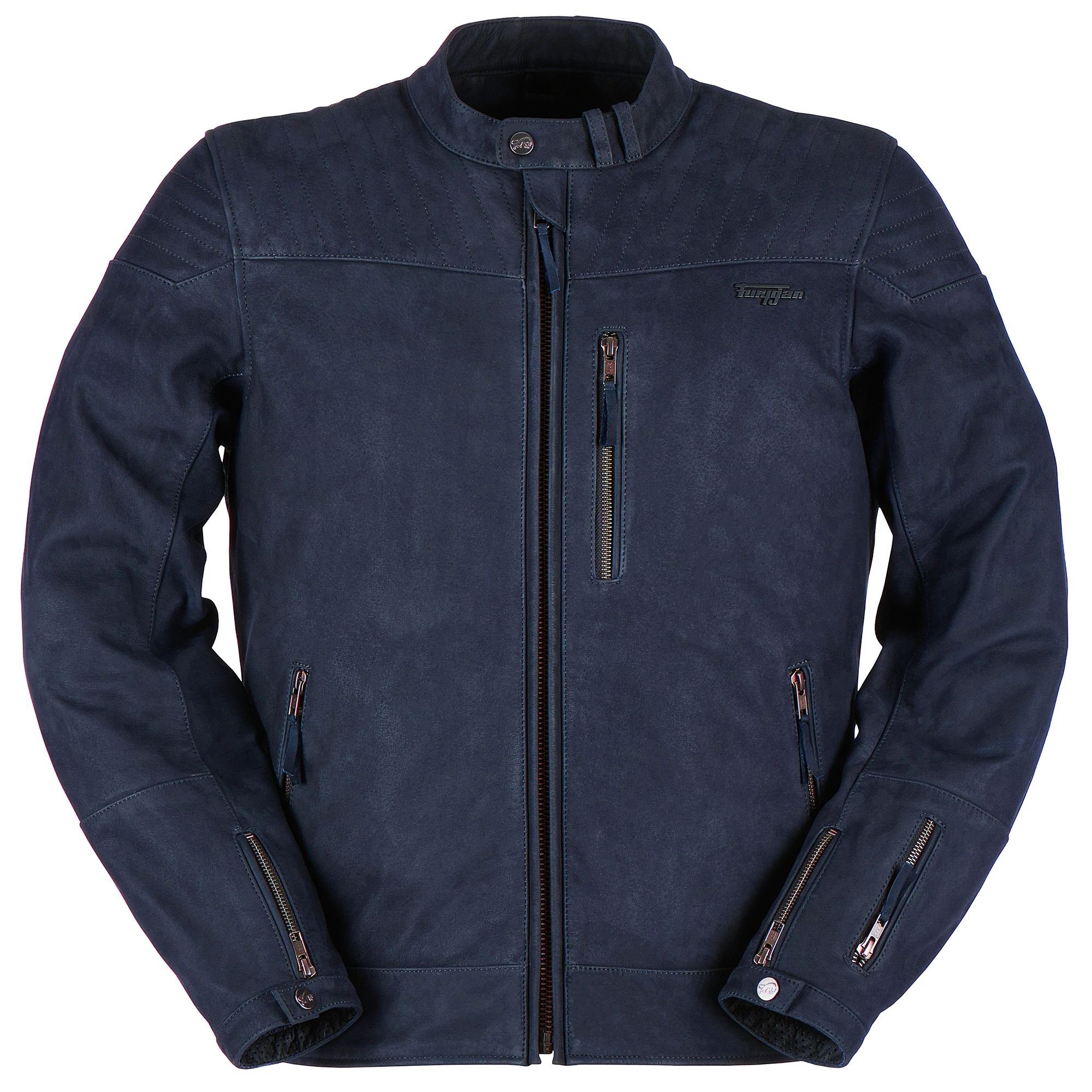Furygan Furygan Clint Evo Leather Jacket - Blue