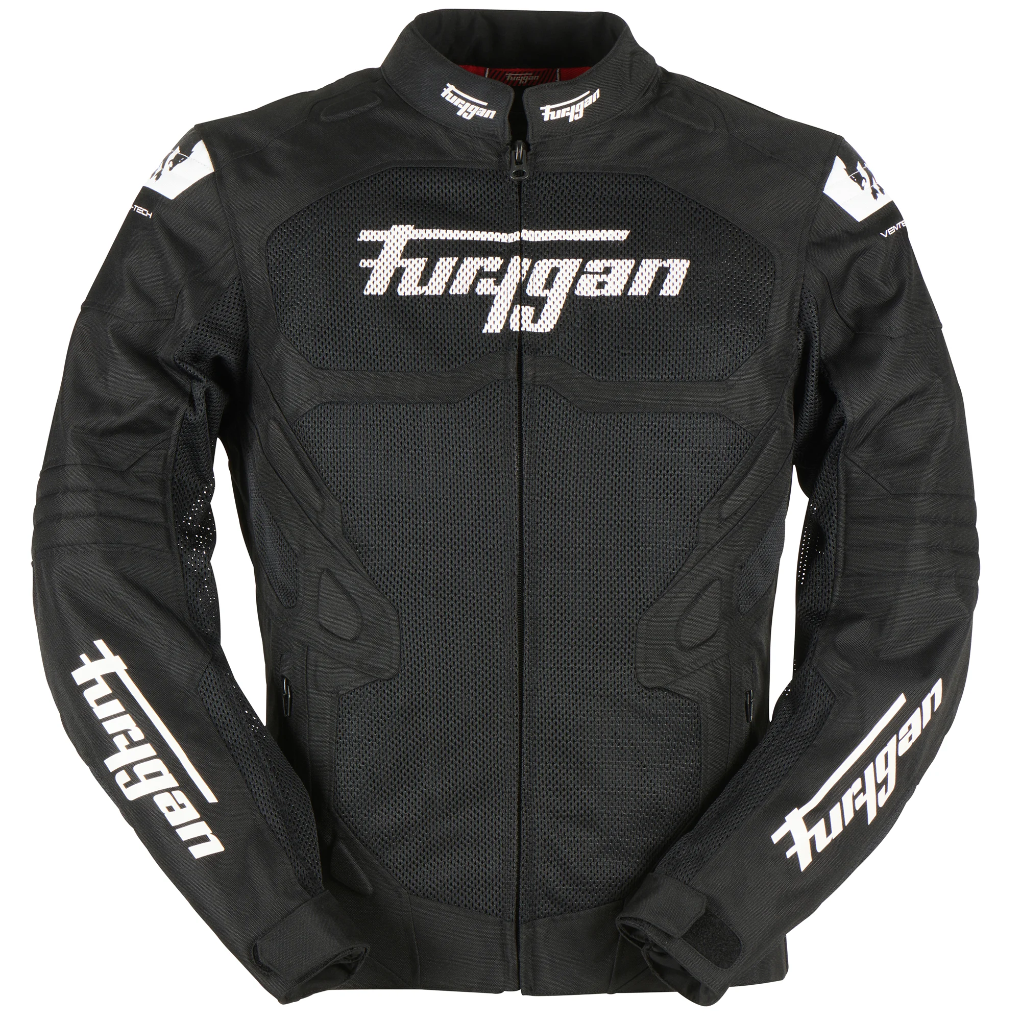 Furygan Furygan Atom Vented Evo Textile Jacket - Black / White