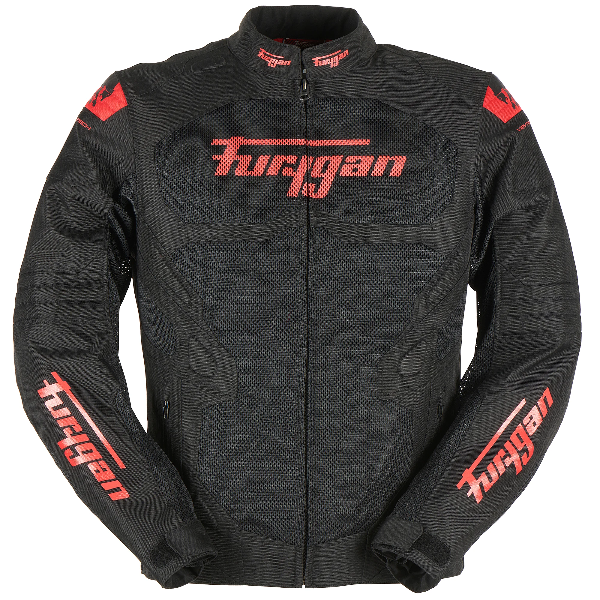 Furygan Furygan Atom Vented Evo Textile Jacket - Black / Red