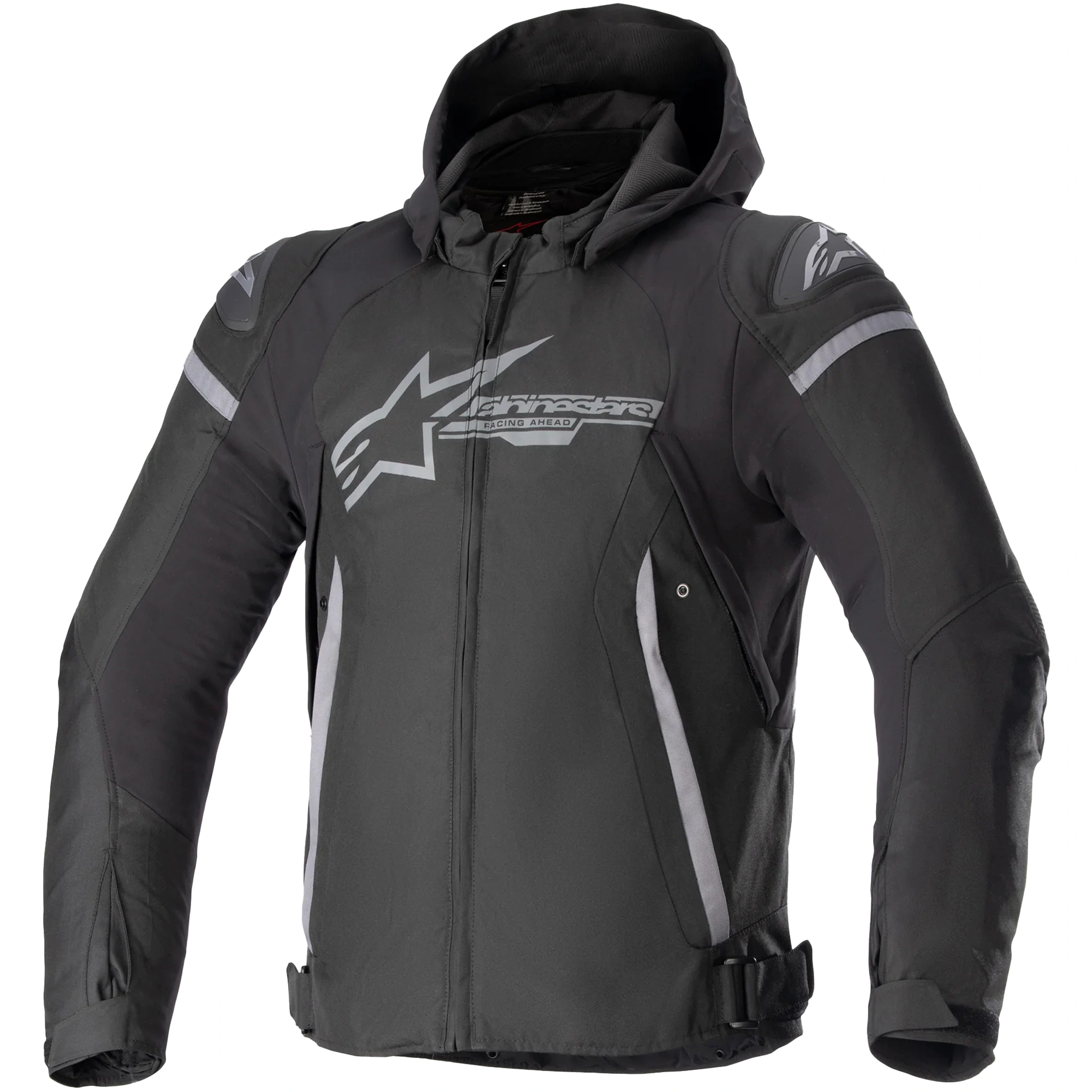 Alpinestars Alpinestars Zaca Waterproof Textile Jacket - Black / Dark Grey