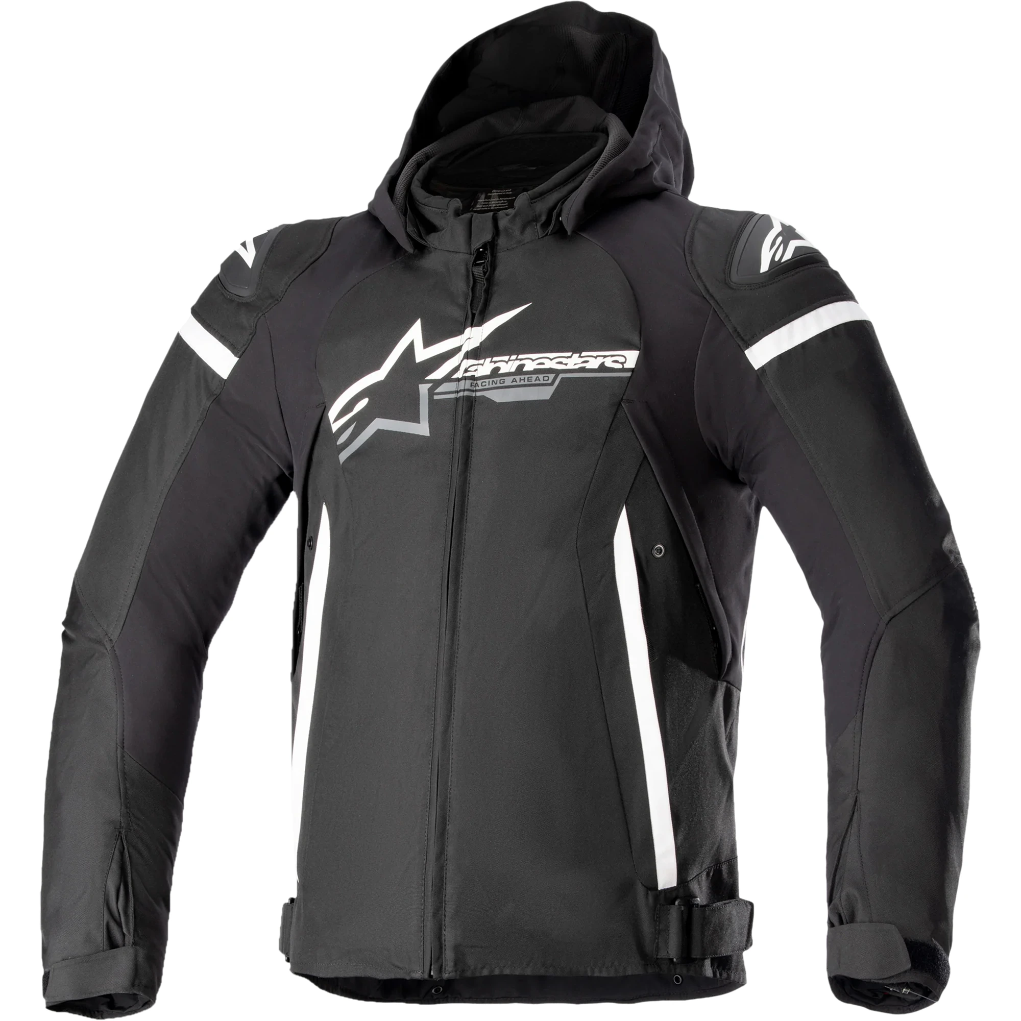 Alpinestars Alpinestars Zaca Waterproof Textile Jacket - Black / White