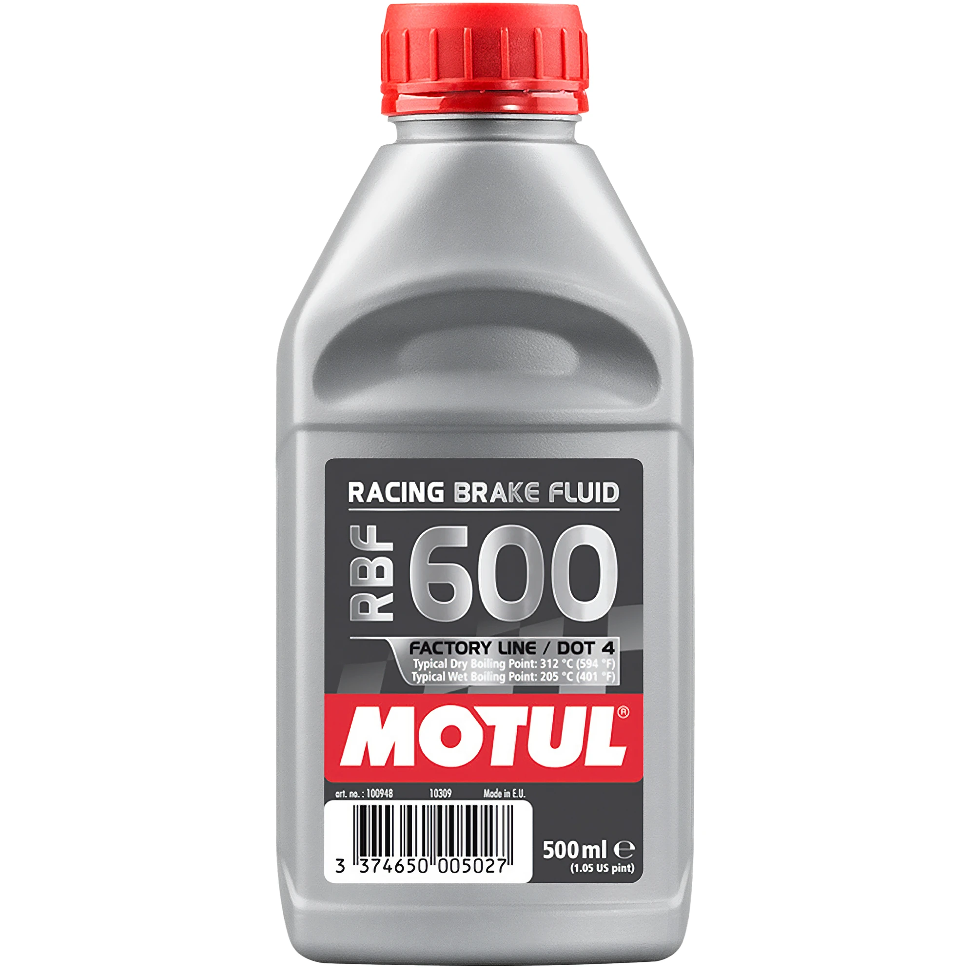 Motul Motul - RBF 600 Factory Line Dot 4 Brake Fluid - 0.5L