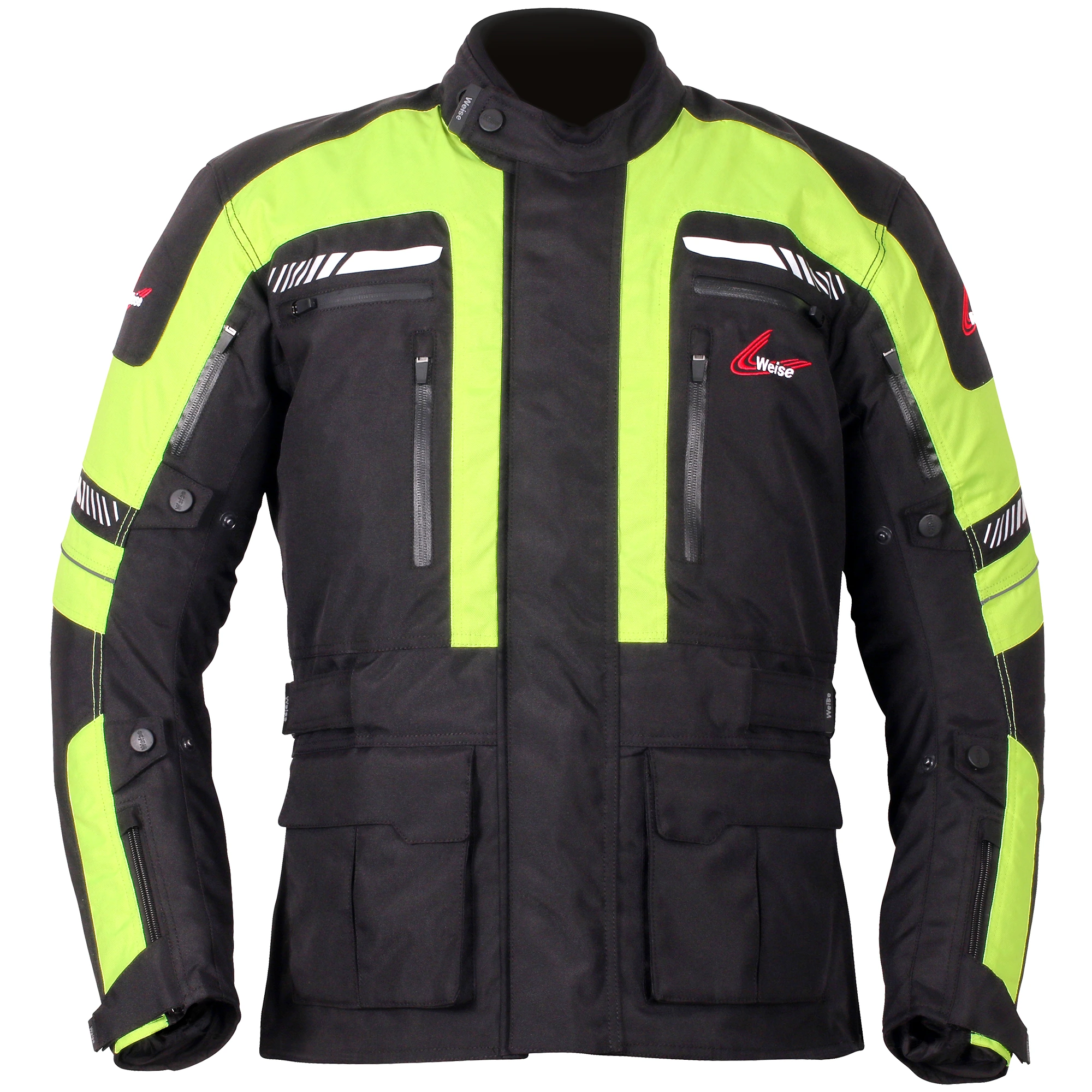 Weise Weise Ottawa Textile Jacket - Black / Neon Yellow